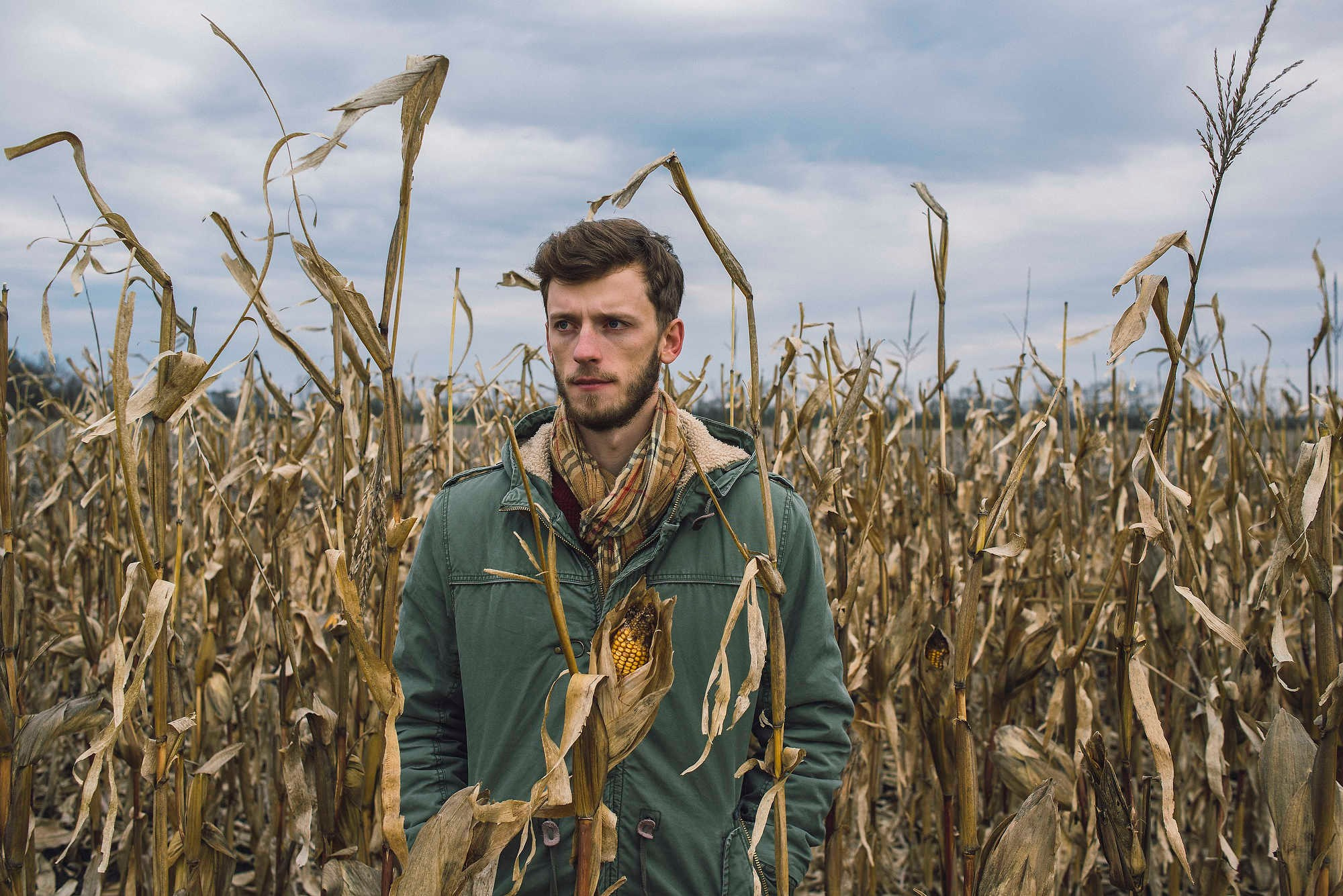 Владелец компании по выращиванию кукурузы. Краснодарский край. Съемка для Новой Газеты. 