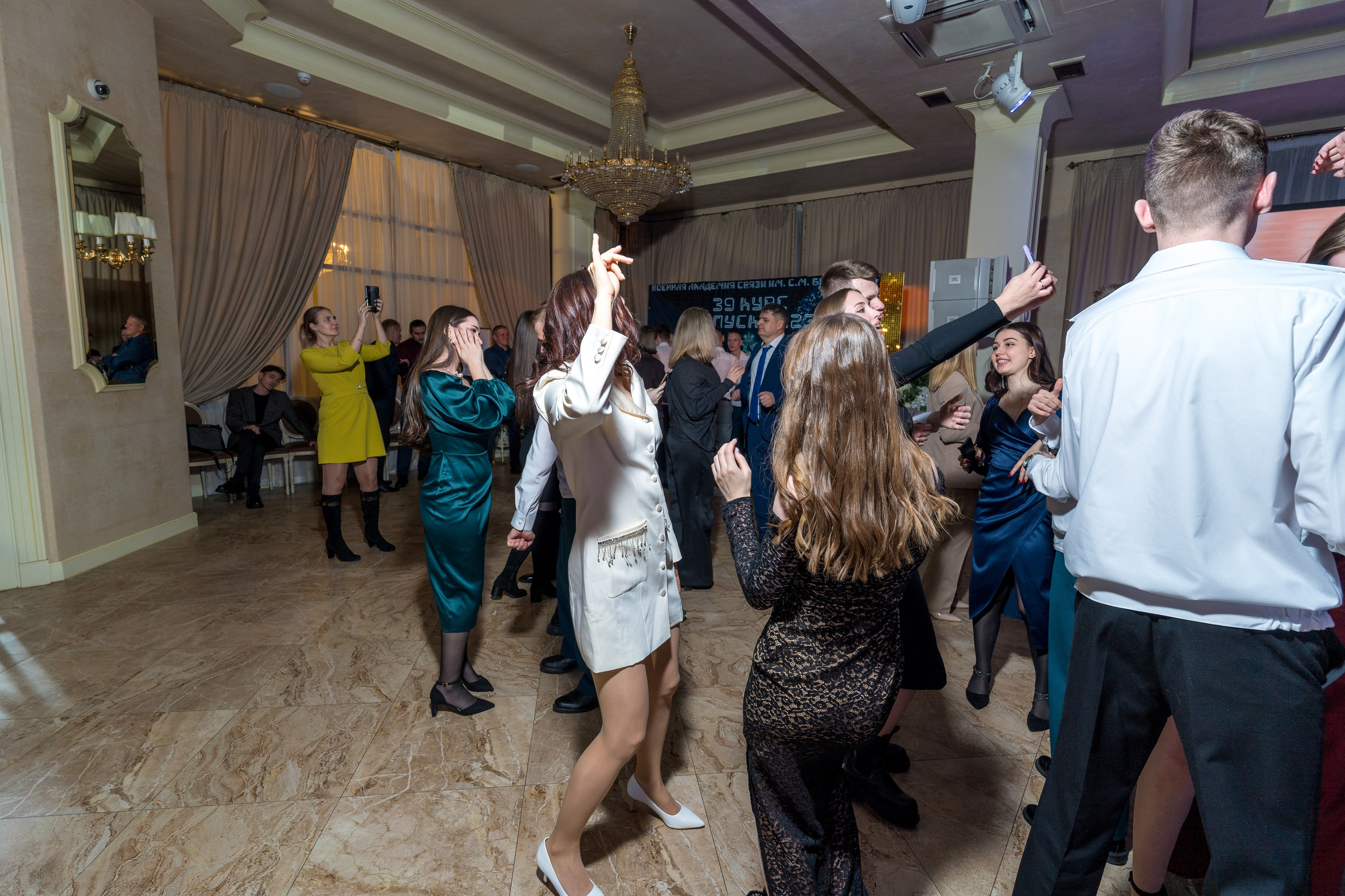 Фотосъемка выпуска военной академии и вручение дипломов