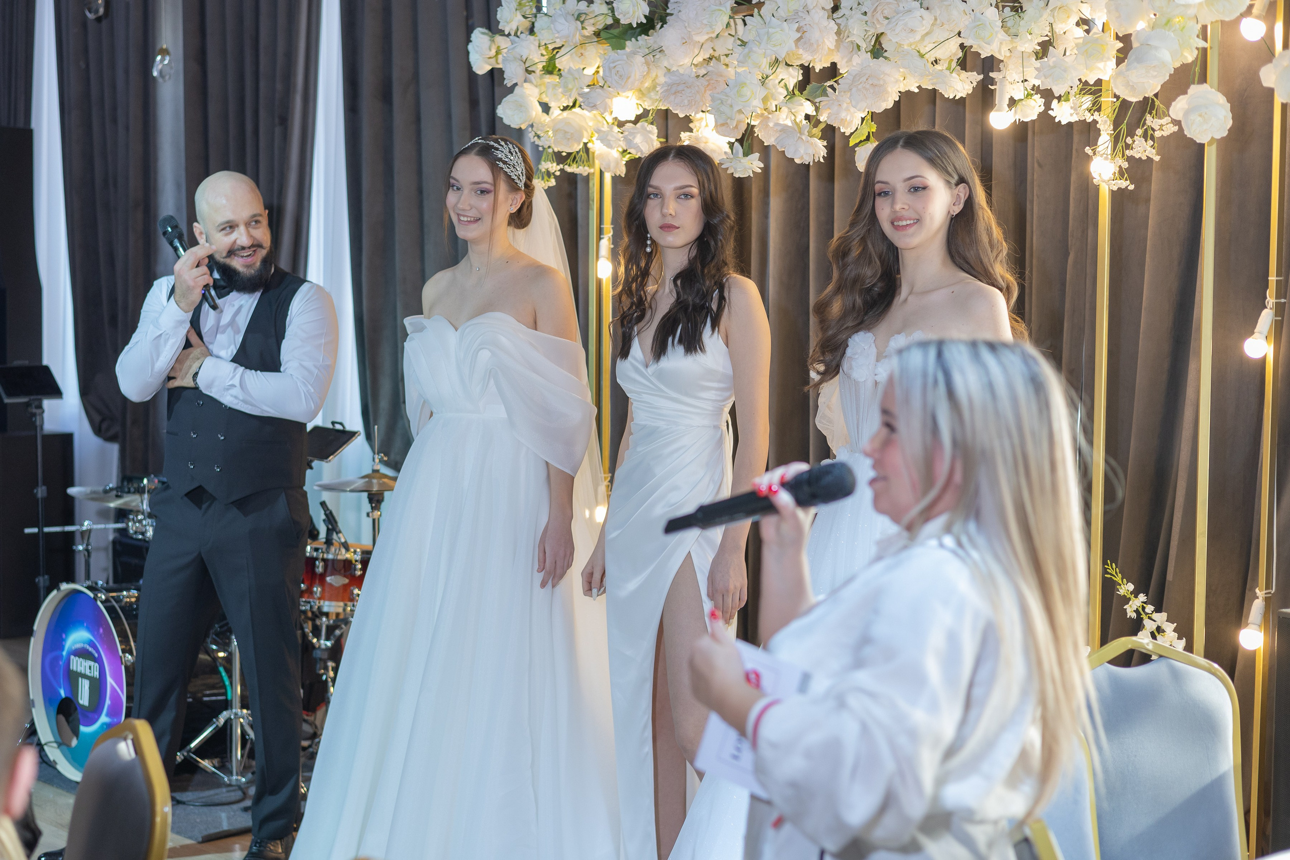 Свадебное чаепитие для молодоженов