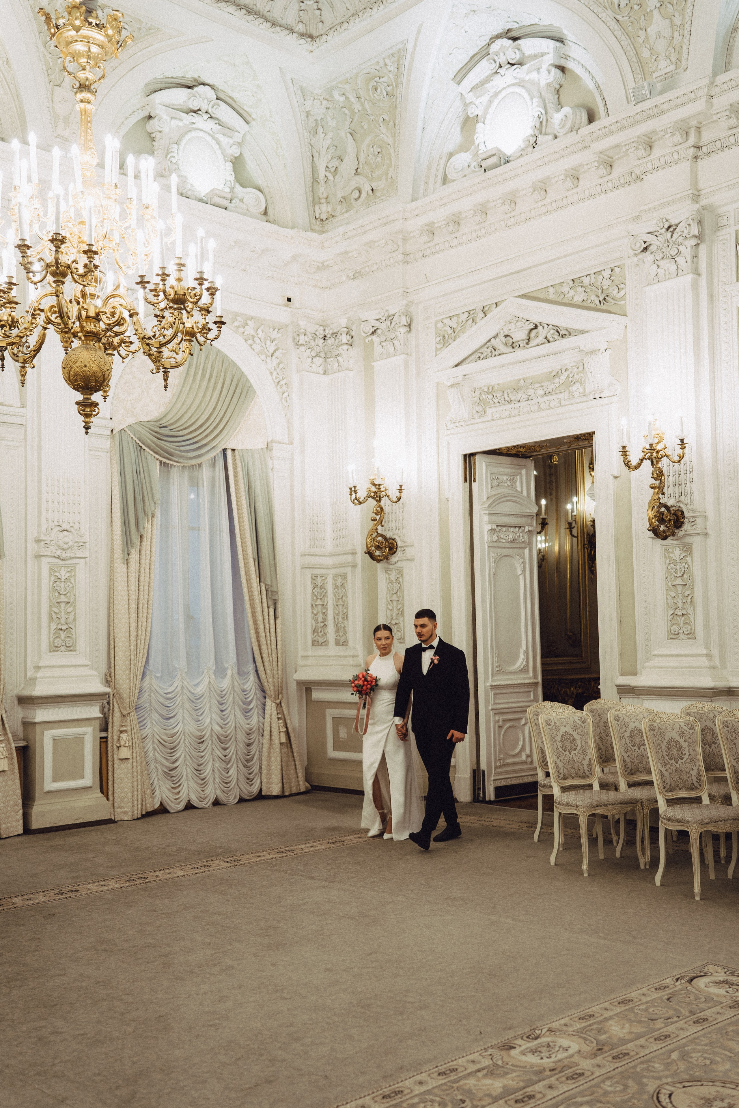 СВАДЕБНАЯ СЬЕМКА В ПЕВОМ ДВОРЦЕ БРАКОСОЧЕТАНИЯ. Профессиональный фотограф, Санкт-Петербург — Виктория Богомолова