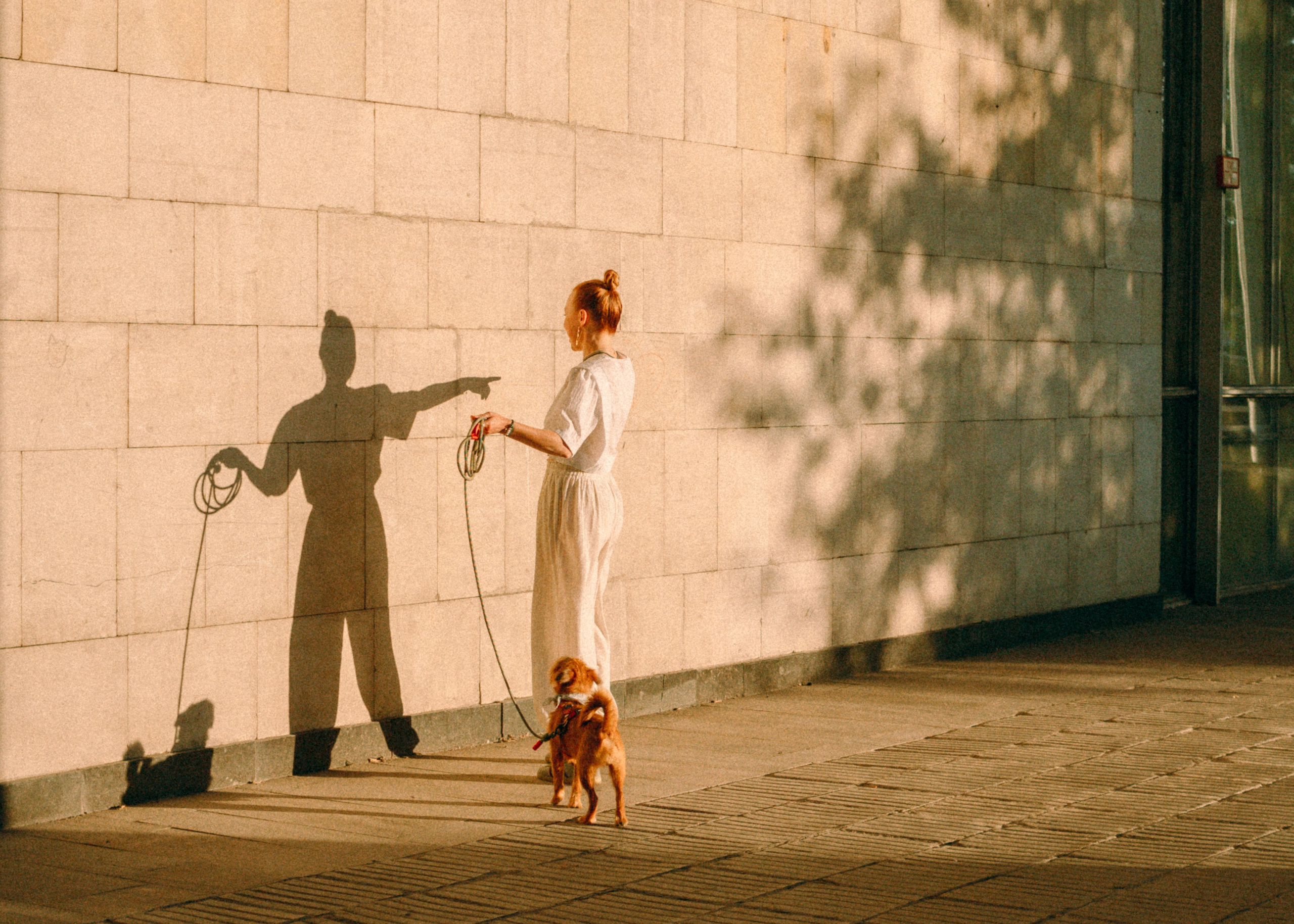 Лена и Альфи. Фотограф-анималист Ксения Воробьева, Москва