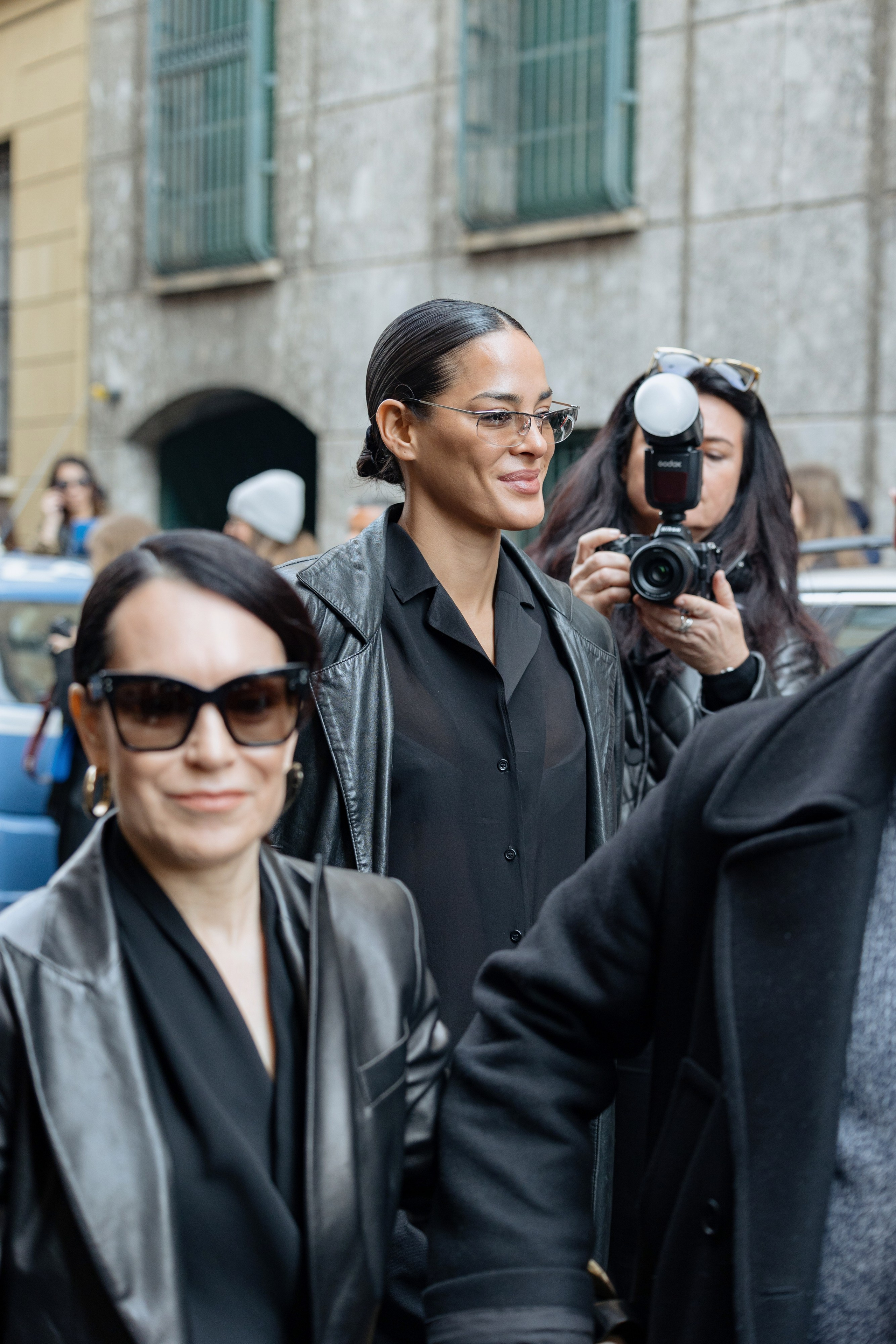 ARMANI MFW FALL/WINTER 24/25. Photographer in Milan Ivan Goncharov