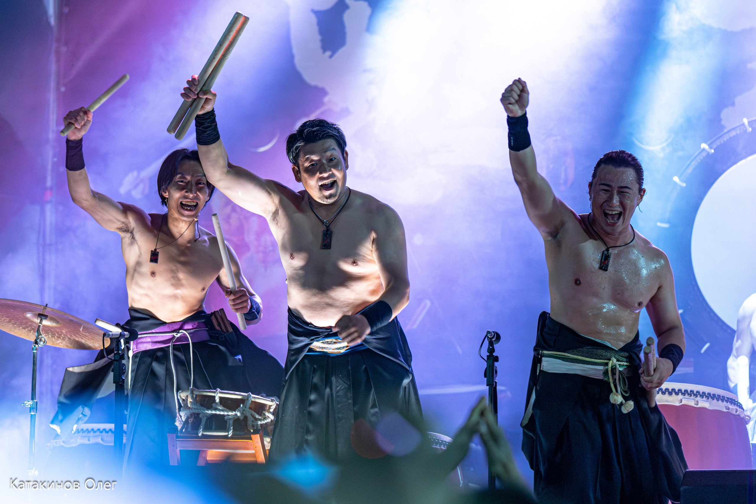 Японские барабанщики тайко «Nobushi». Олег Катакинов| Репортажный фотограф в городе у моря (Владивосток)