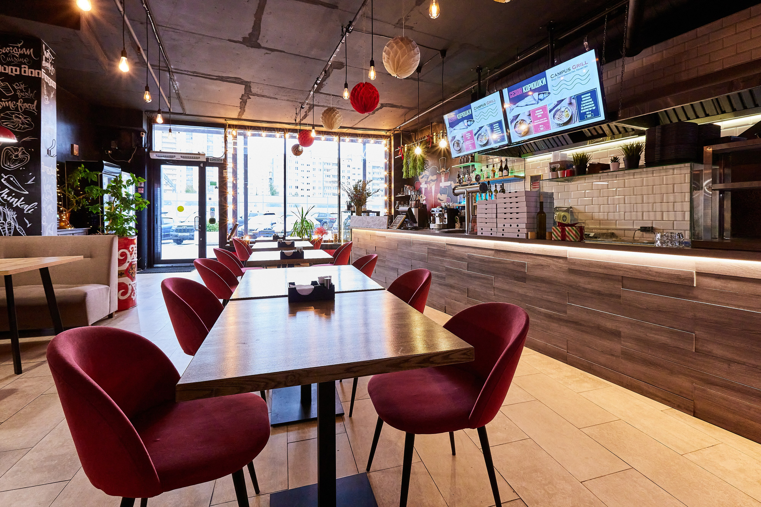 Кафе Campus grill. Фотограф Анастасия Леонтьева Санкт-Петербург