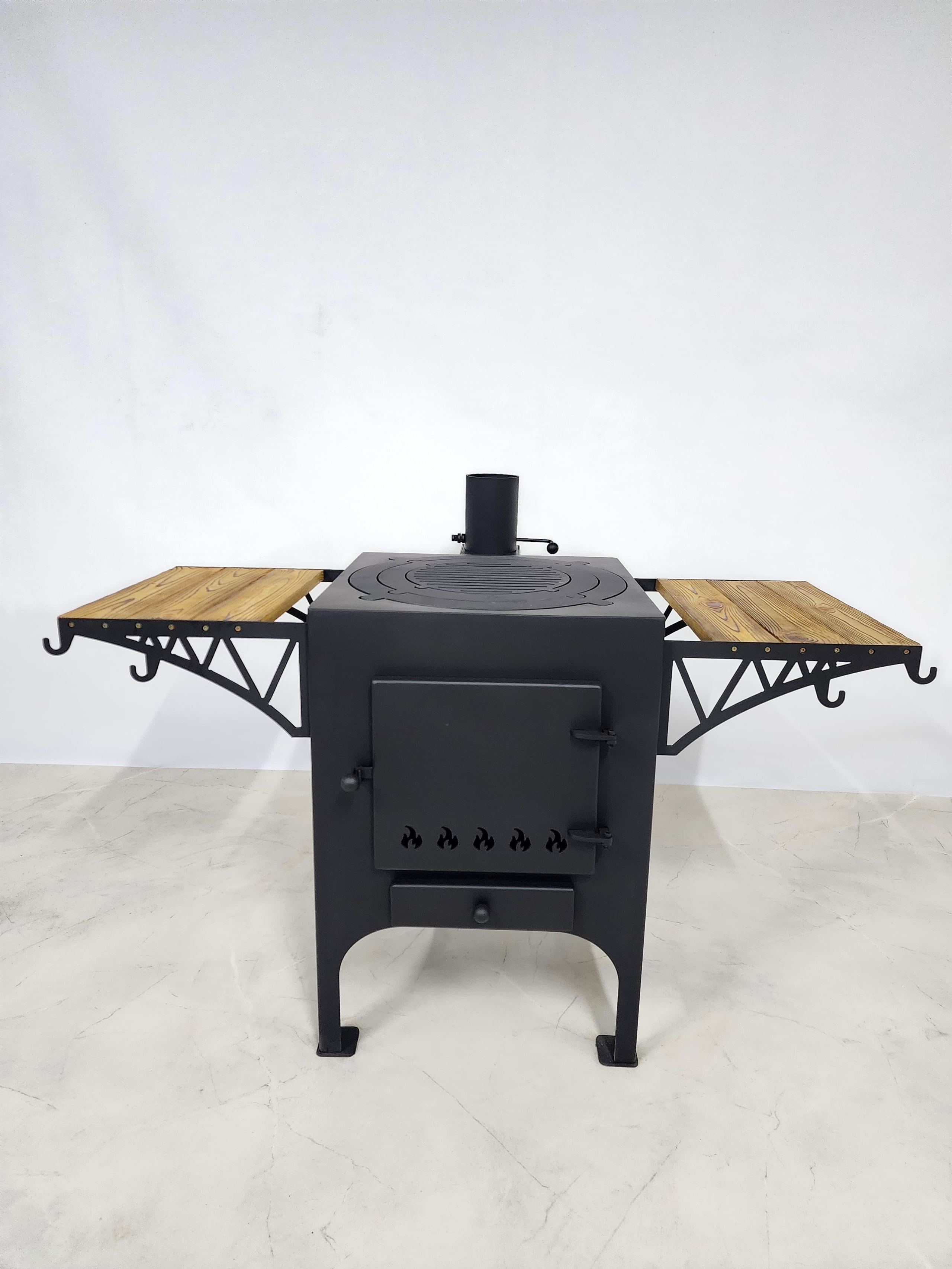 Печь под казан. Купить / заказать мангал для дома в Краснодаре от производителя «Мангал Мастер»
