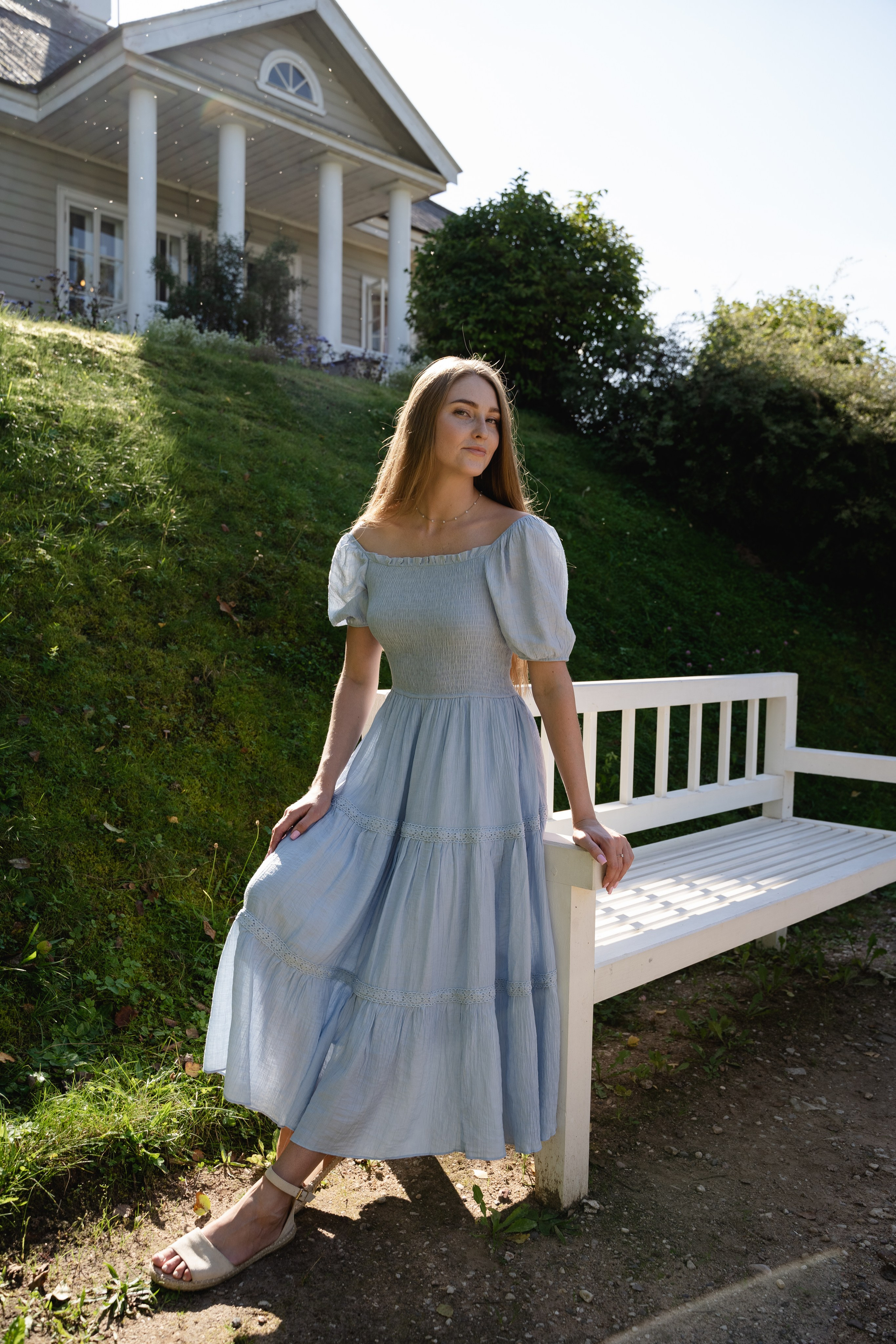 Наталья в Усадьбе Михайловское. Свадебный и семейный фотограф в Пскове и Острове Света Суворова