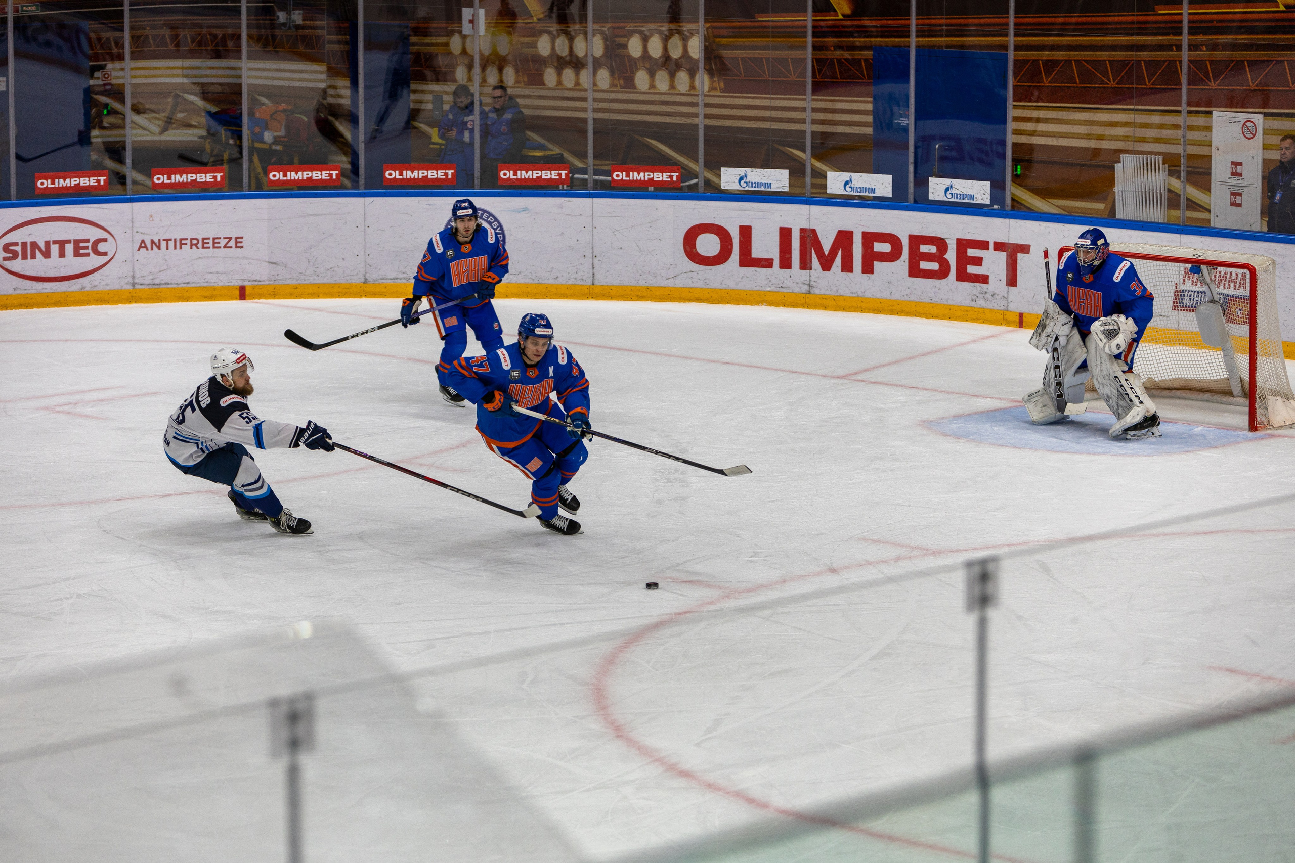 Хоккей СКА-Нева — Динамо-Алтай. Репортажный фотограф Санкт-Петербург | Роман Карбышев