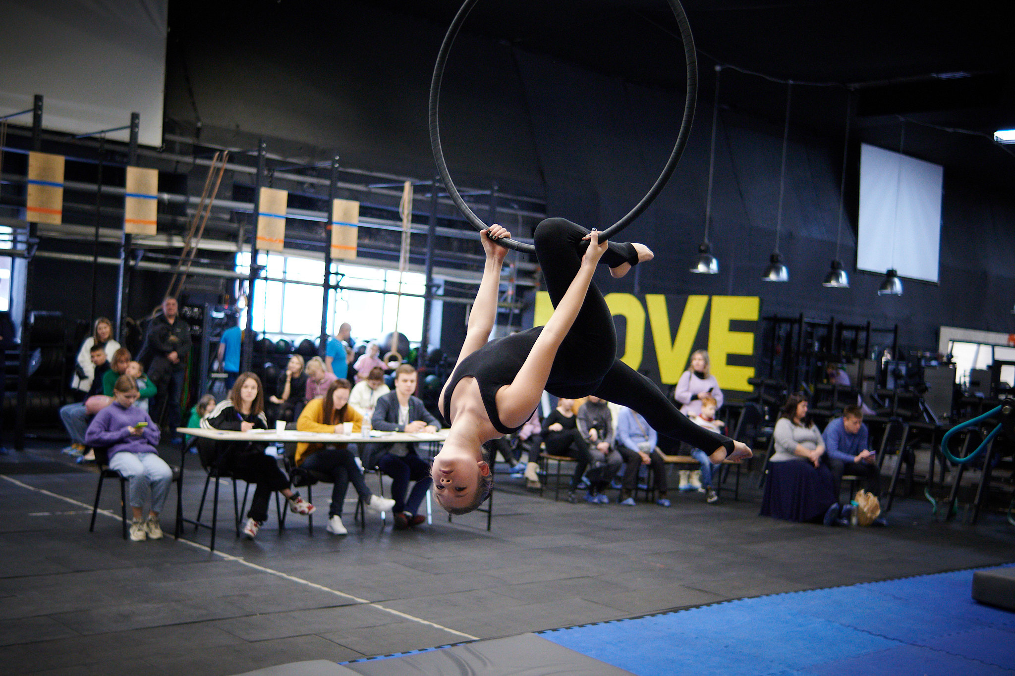 Соревнования по воздушным полотнами и акробатике 29.11.2022