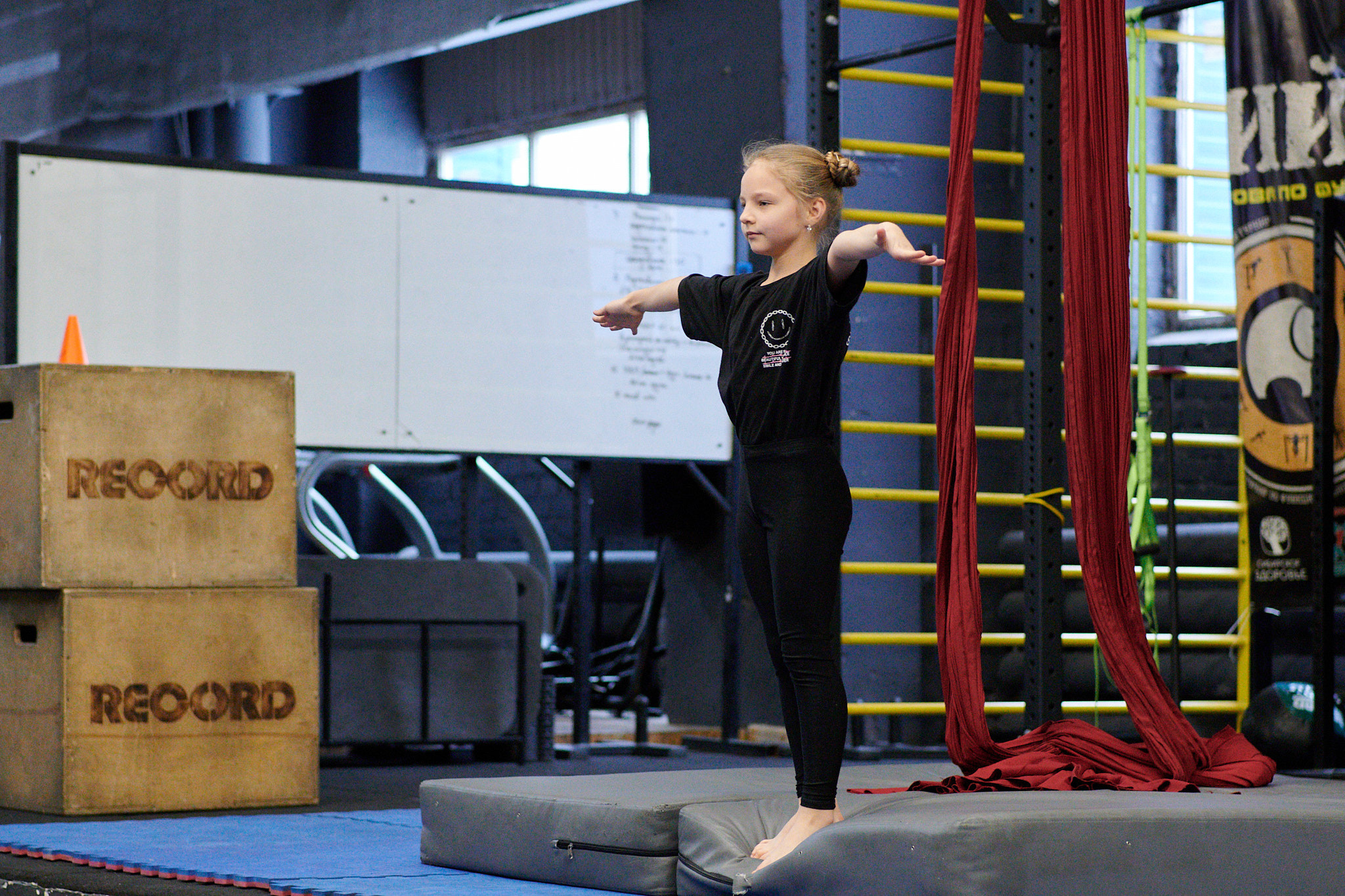 Соревнования по воздушным полотнами и акробатике 29.11.2022