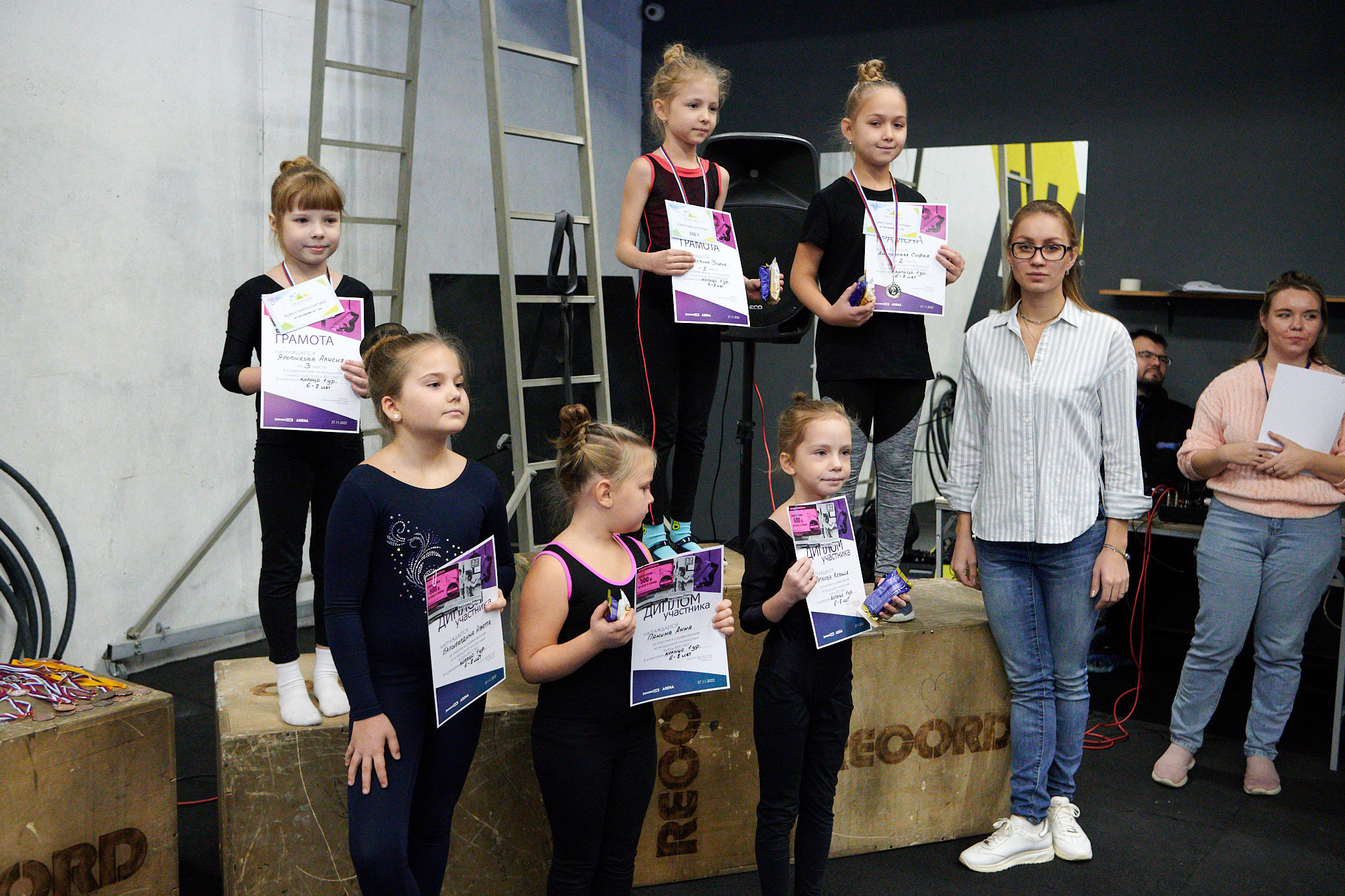 Соревнования по воздушным полотнами и акробатике 29.11.2022