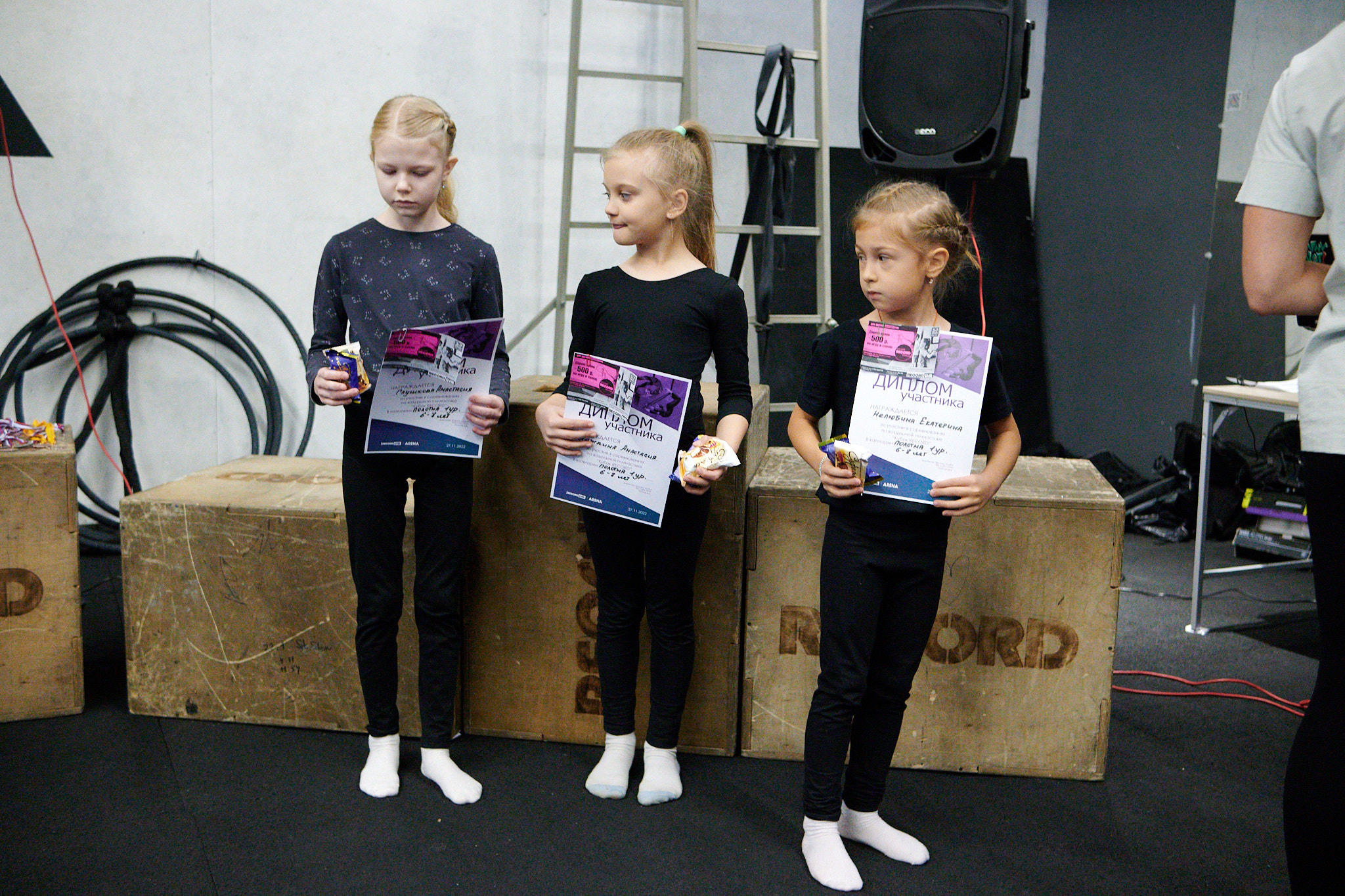 Соревнования по воздушным полотнами и акробатике 29.11.2022