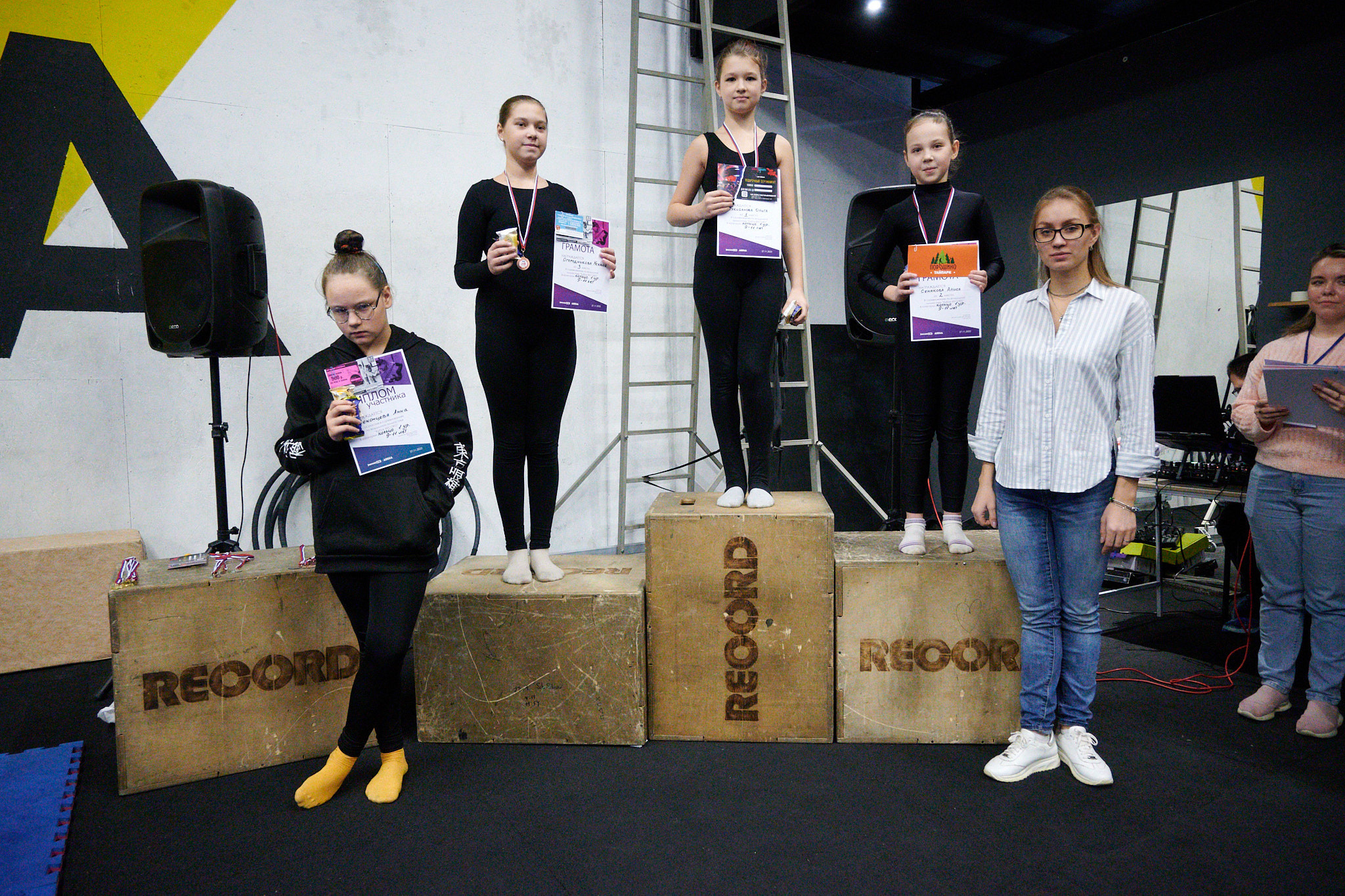 Соревнования по воздушным полотнами и акробатике 29.11.2022