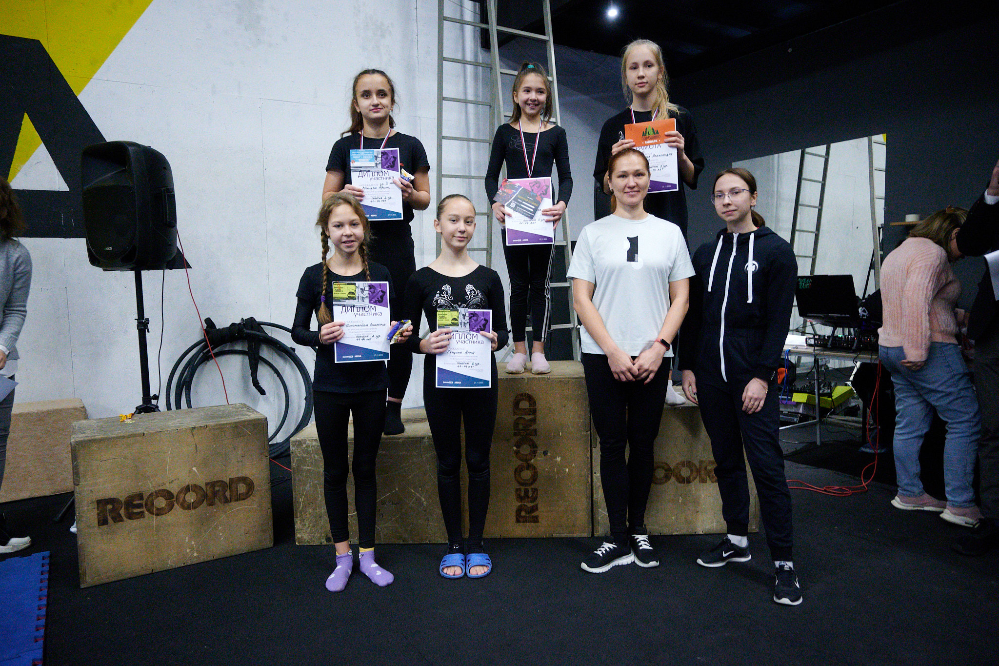 Соревнования по воздушным полотнами и акробатике 29.11.2022