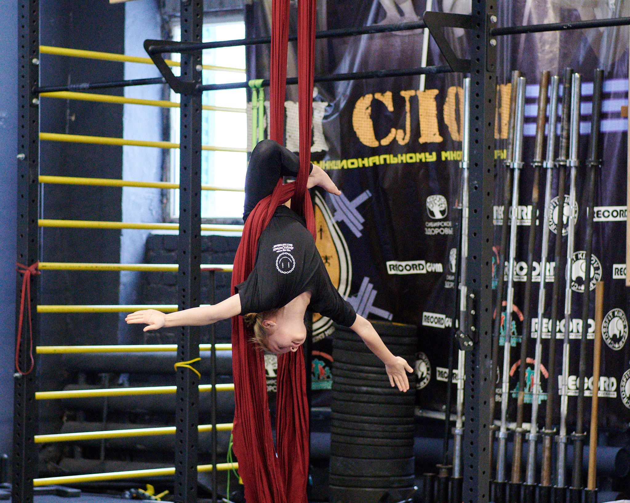 Соревнования по воздушным полотнами и акробатике 29.11.2022