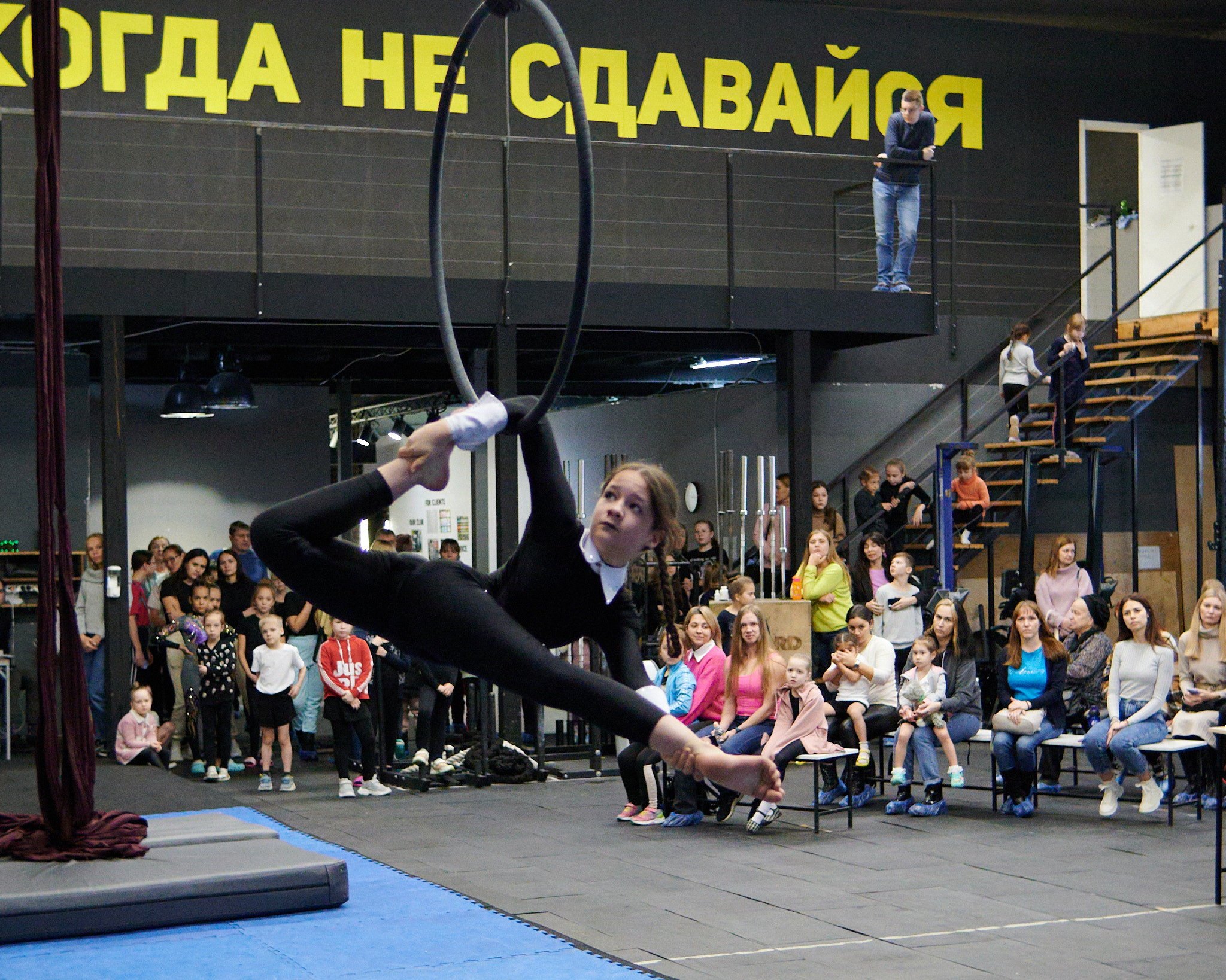 Соревнования по воздушным полотнами и акробатике 29.11.2022