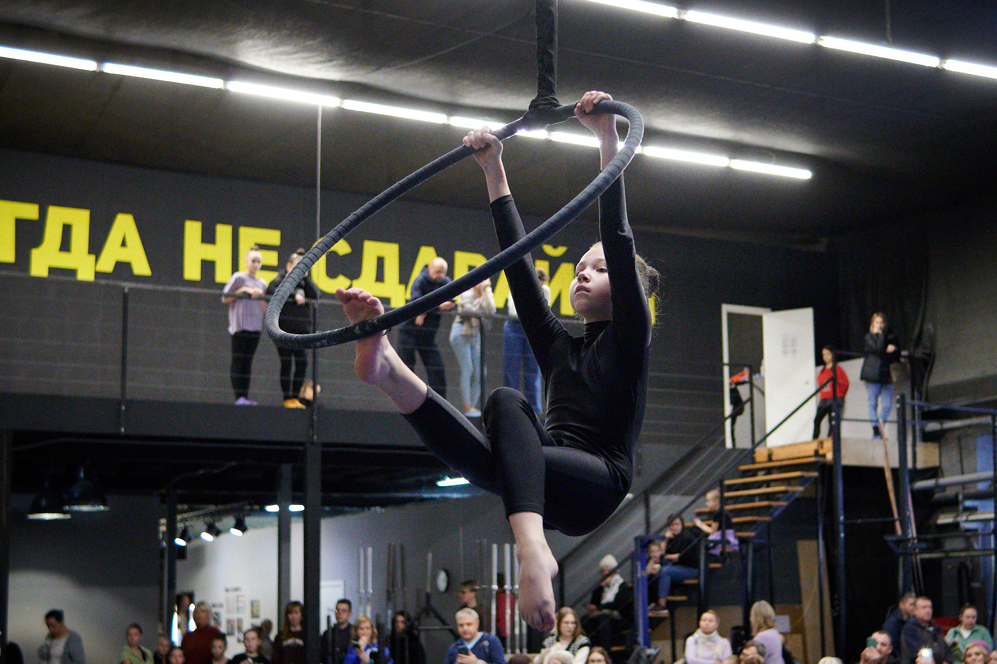 Соревнования по воздушным полотнами и акробатике 29.11.2022