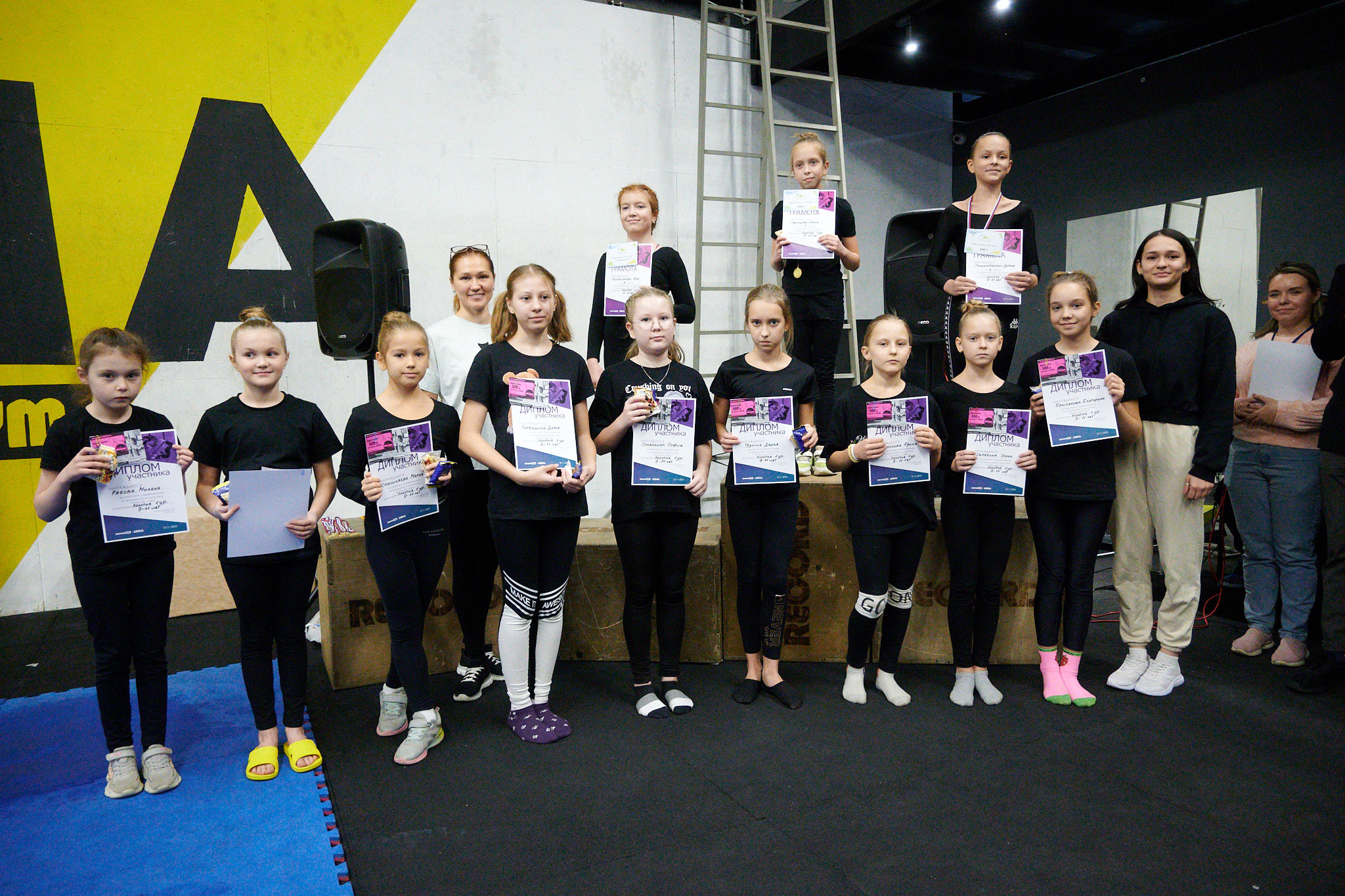 Соревнования по воздушным полотнами и акробатике 29.11.2022