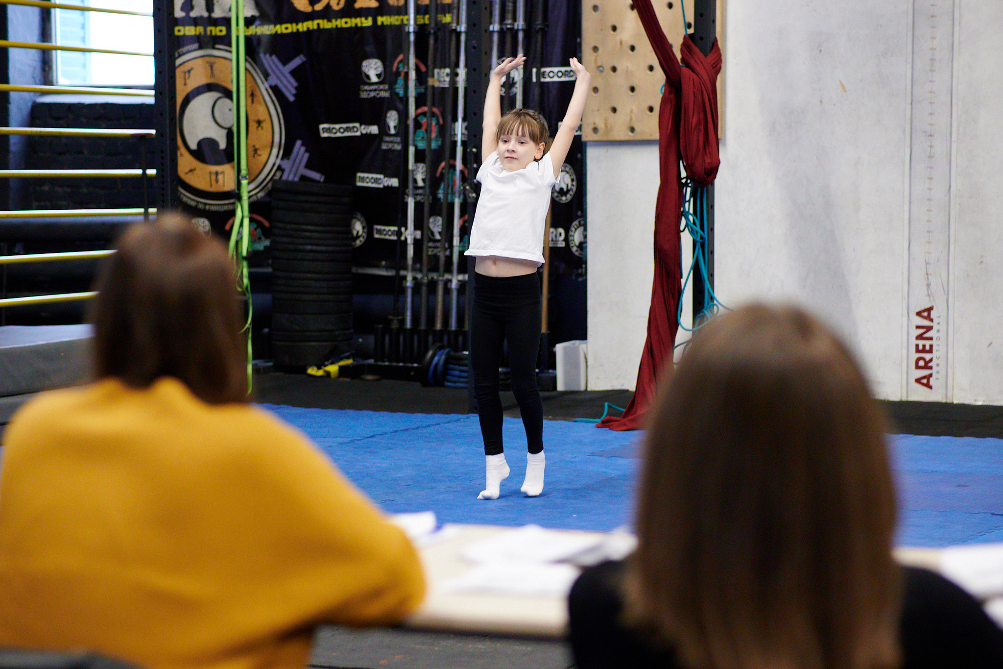 Соревнования по воздушным полотнами и акробатике 29.11.2022