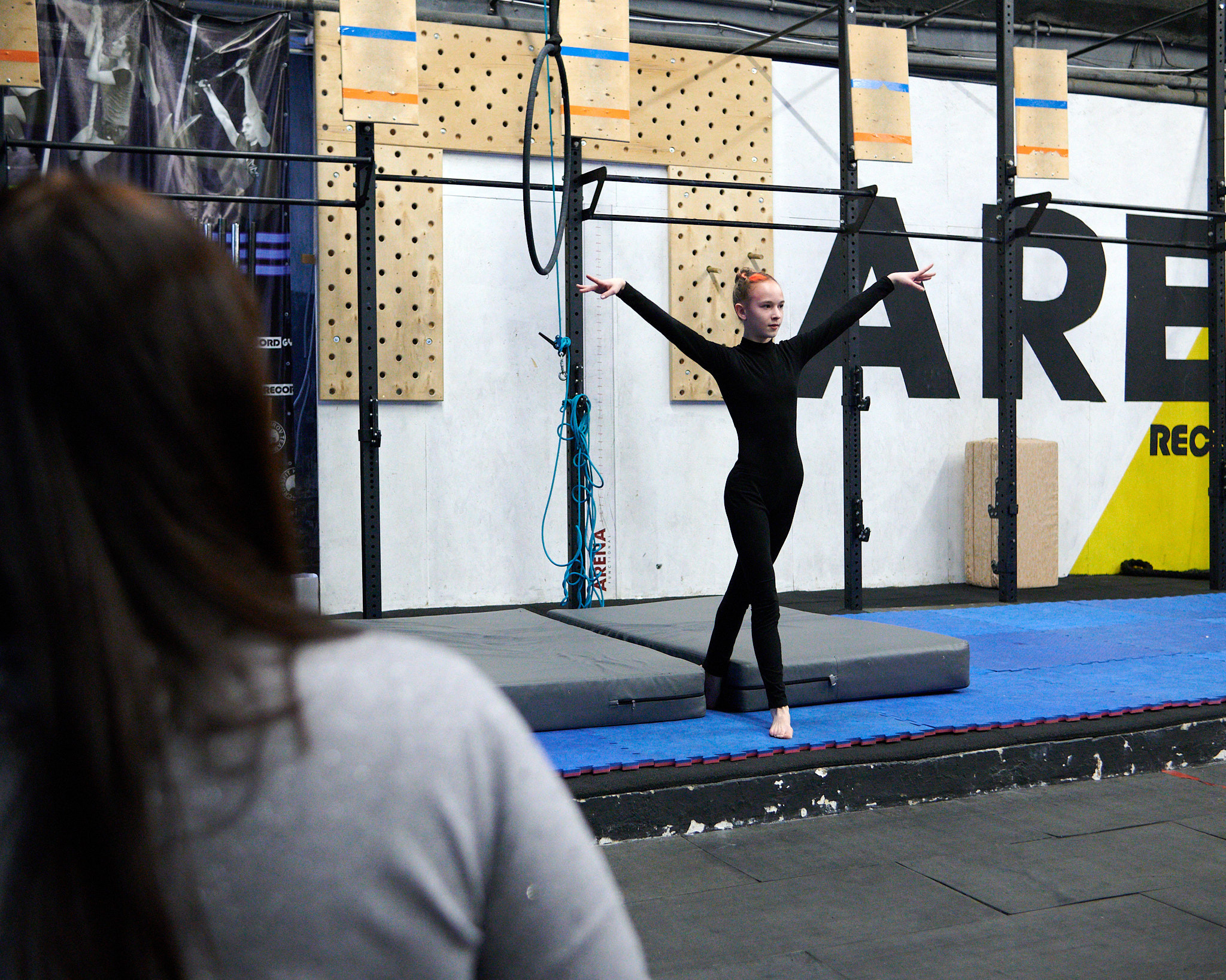 Соревнования по воздушным полотнами и акробатике 29.11.2022