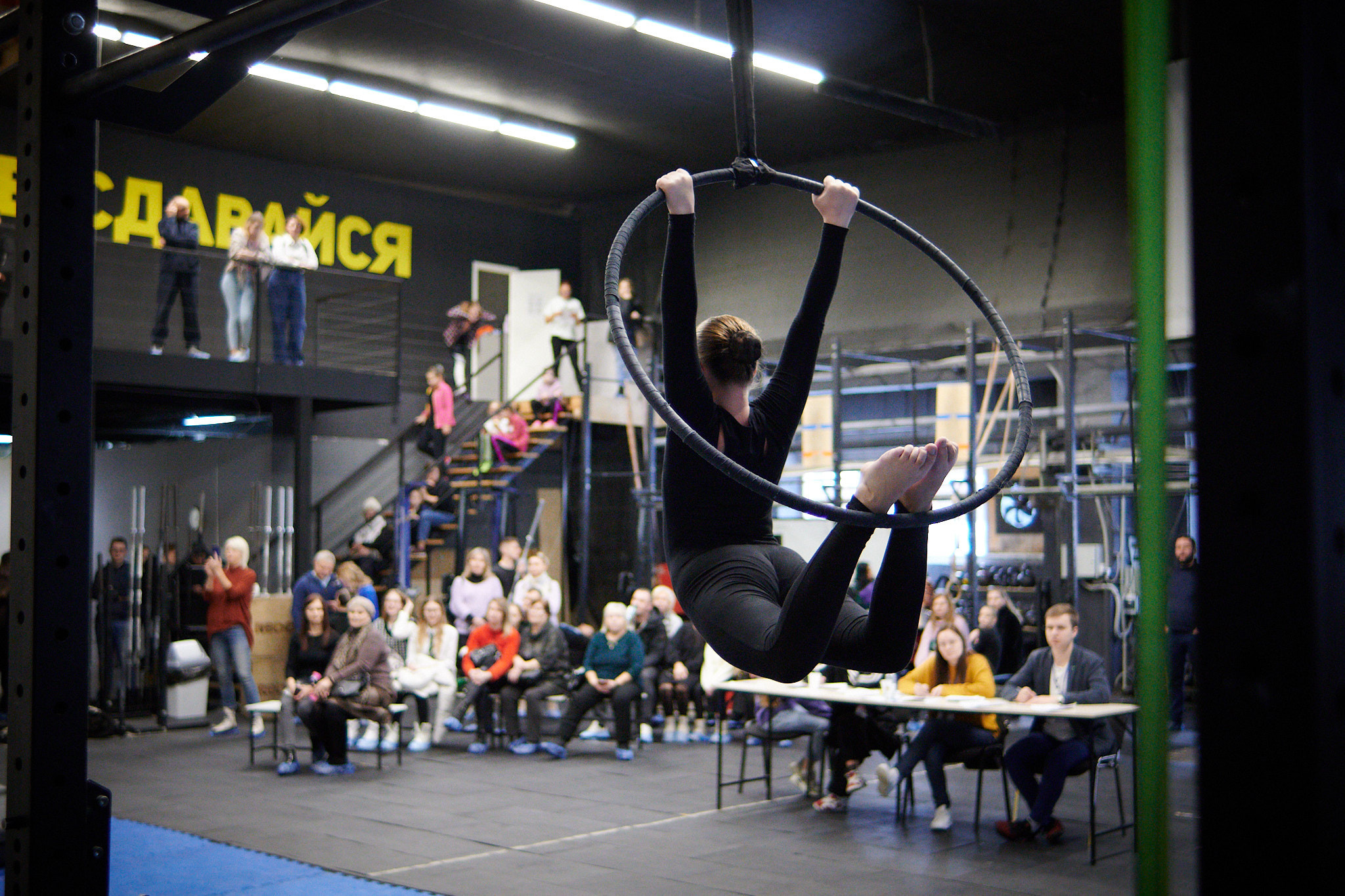 Соревнования по воздушным полотнами и акробатике 29.11.2022