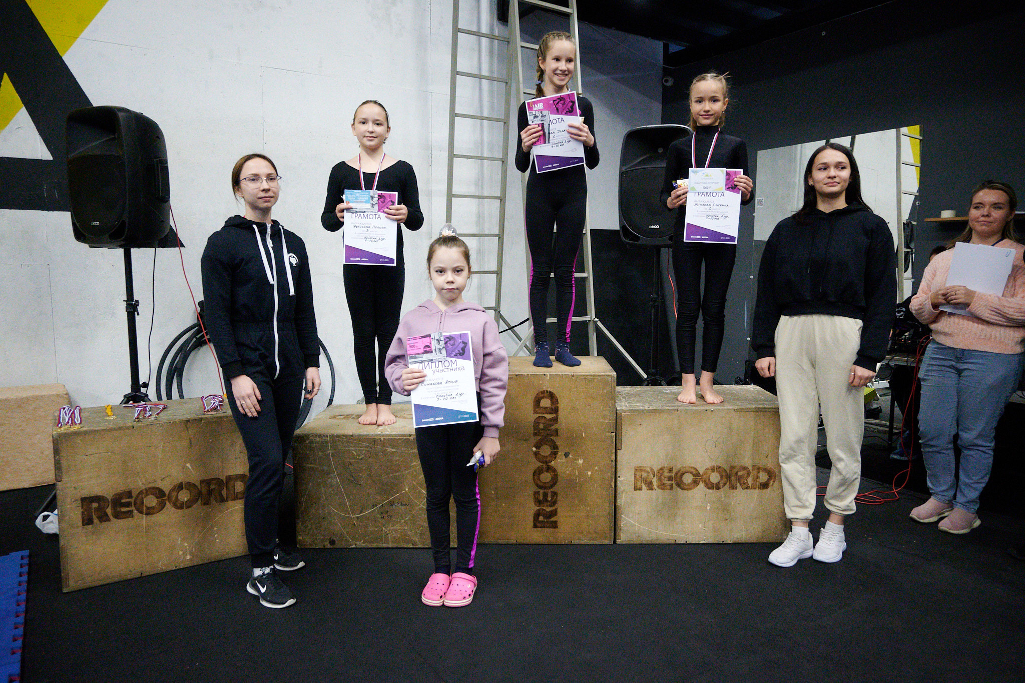 Соревнования по воздушным полотнами и акробатике 29.11.2022