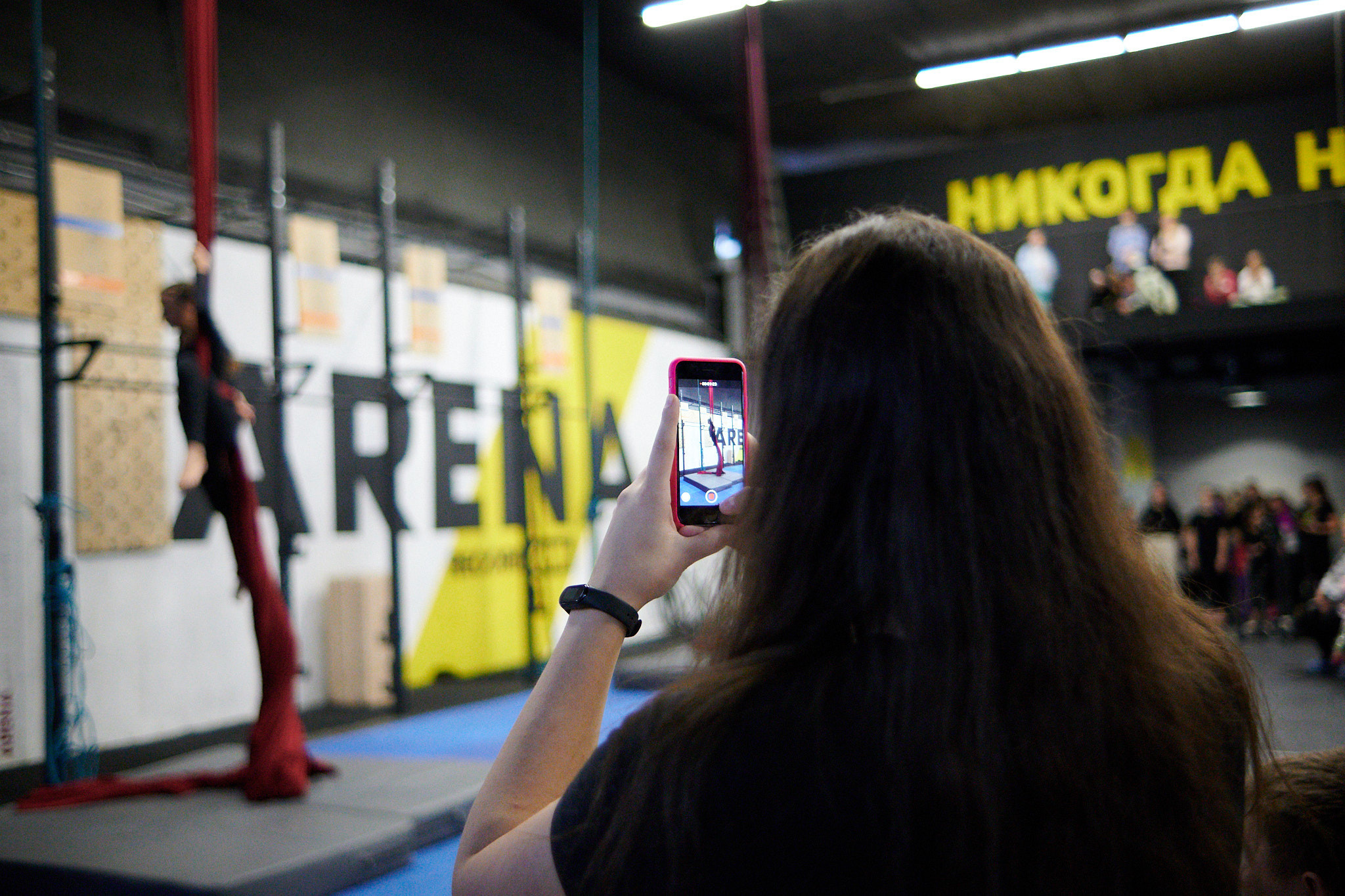 Соревнования по воздушным полотнами и акробатике 29.11.2022