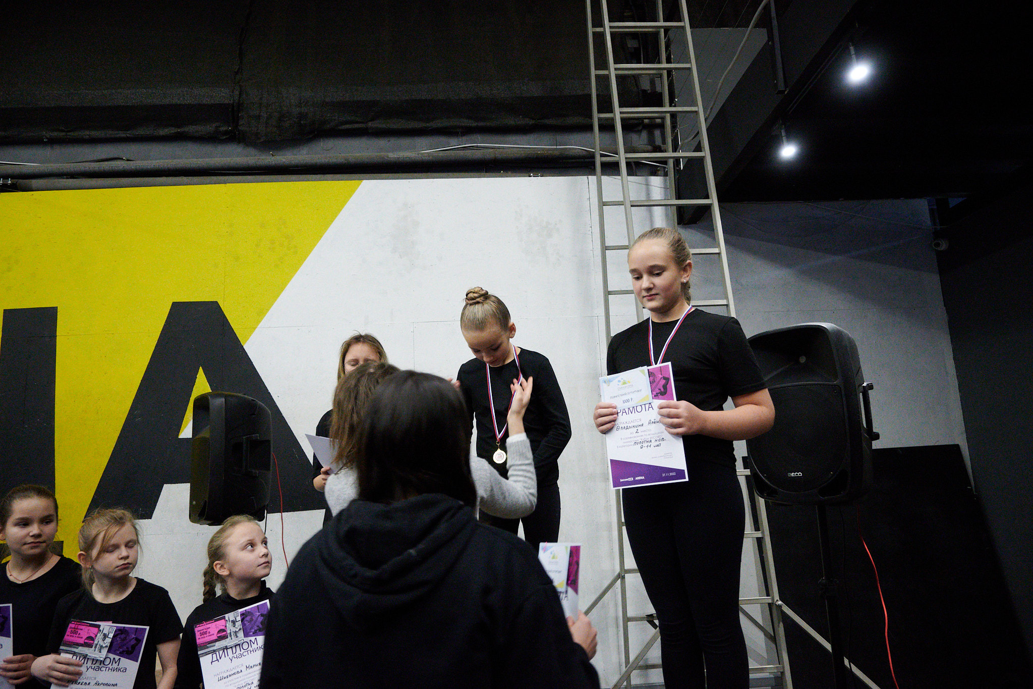 Соревнования по воздушным полотнами и акробатике 29.11.2022