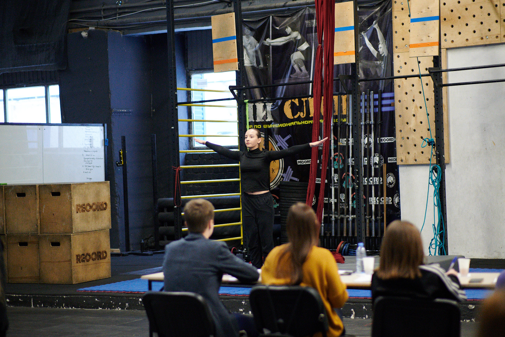 Соревнования по воздушным полотнами и акробатике 29.11.2022