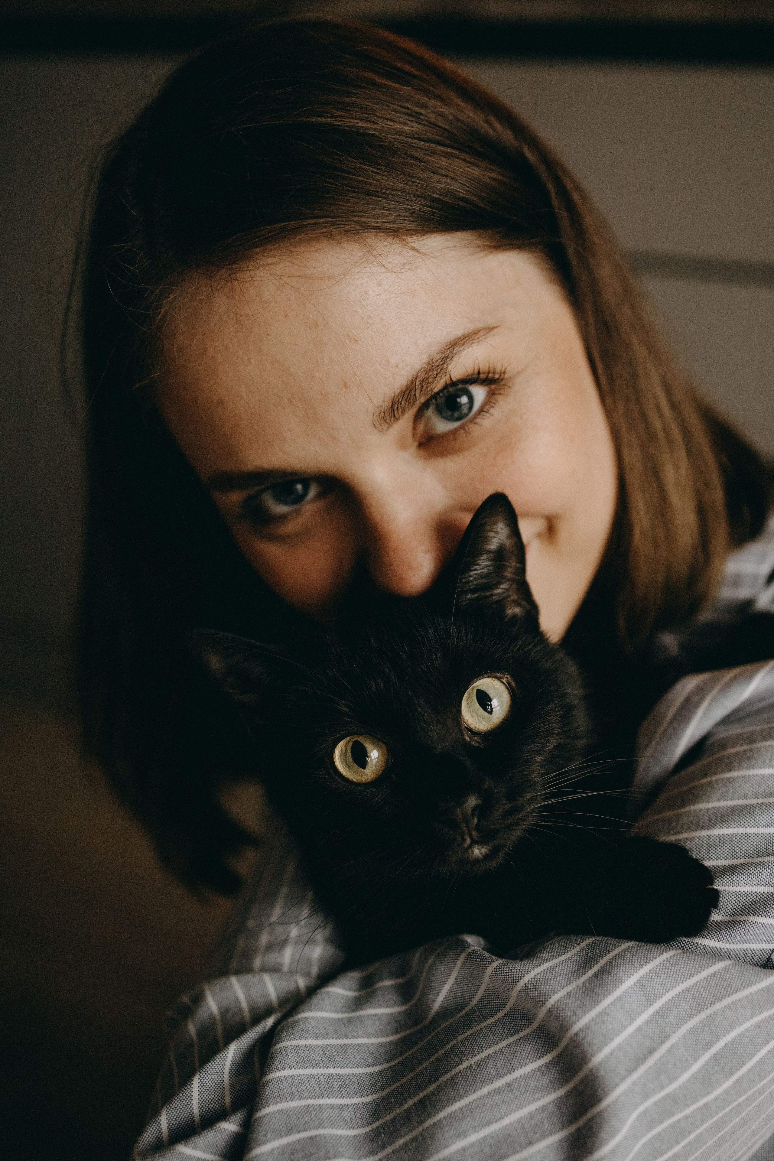 Настя, Никита и их Гром и Мяу. Фотограф — Анималист | Санкт-Петербург