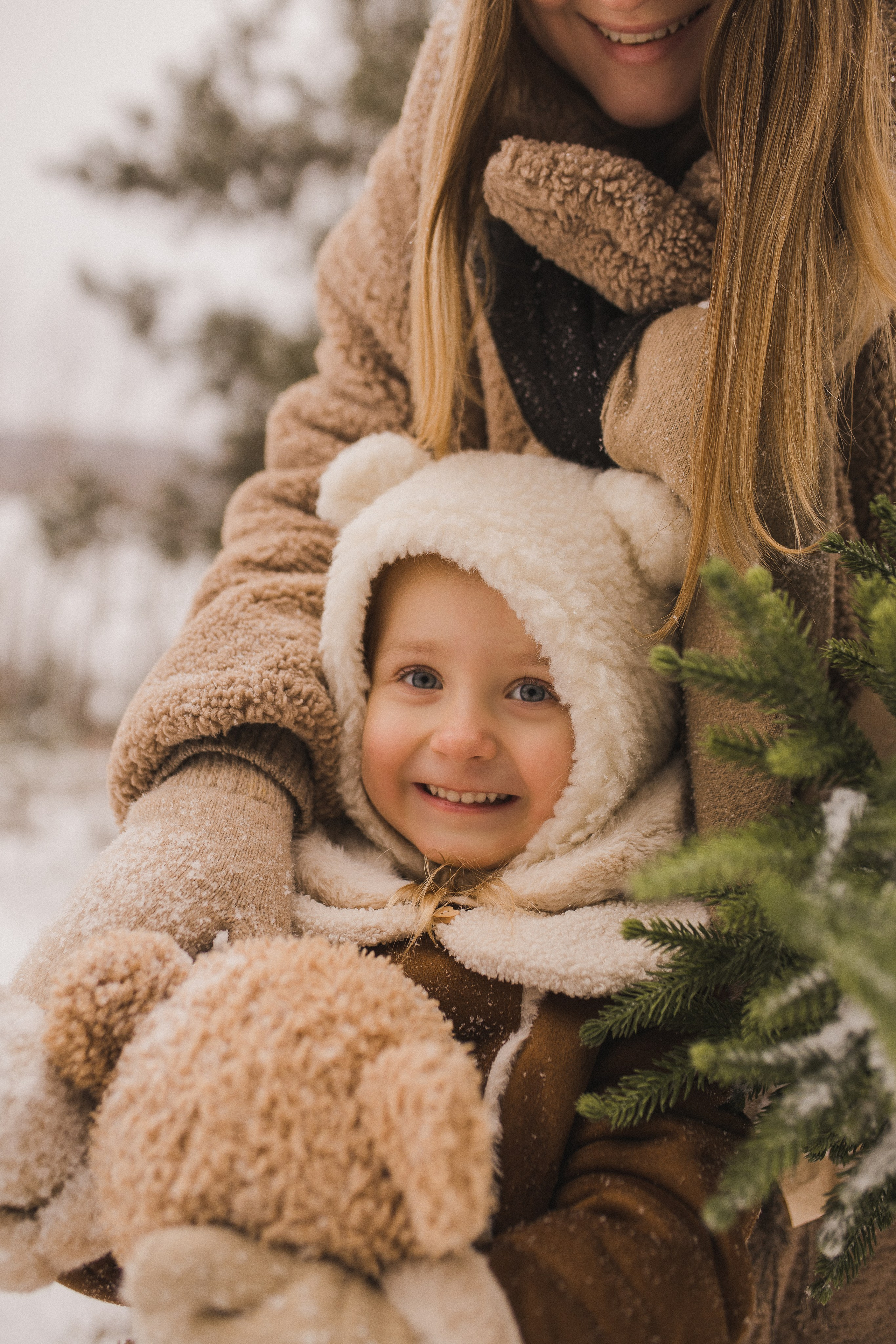 Зимние Даша и Кирюшка. Свадебный и семейный фотограф в Белгороде Евгения Курочкина