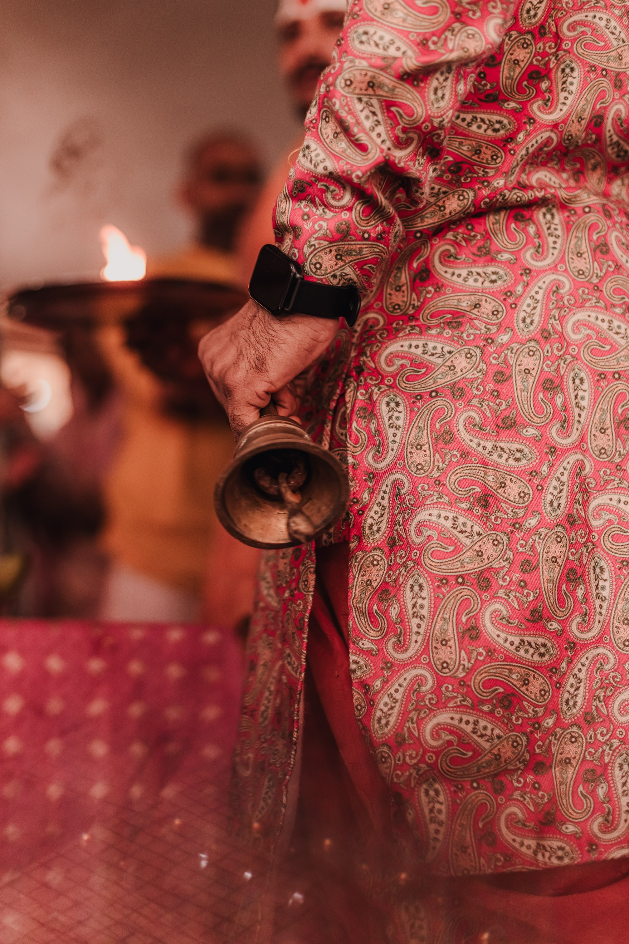 Lakshmi pooja in India. Mariam Bagdasaryan