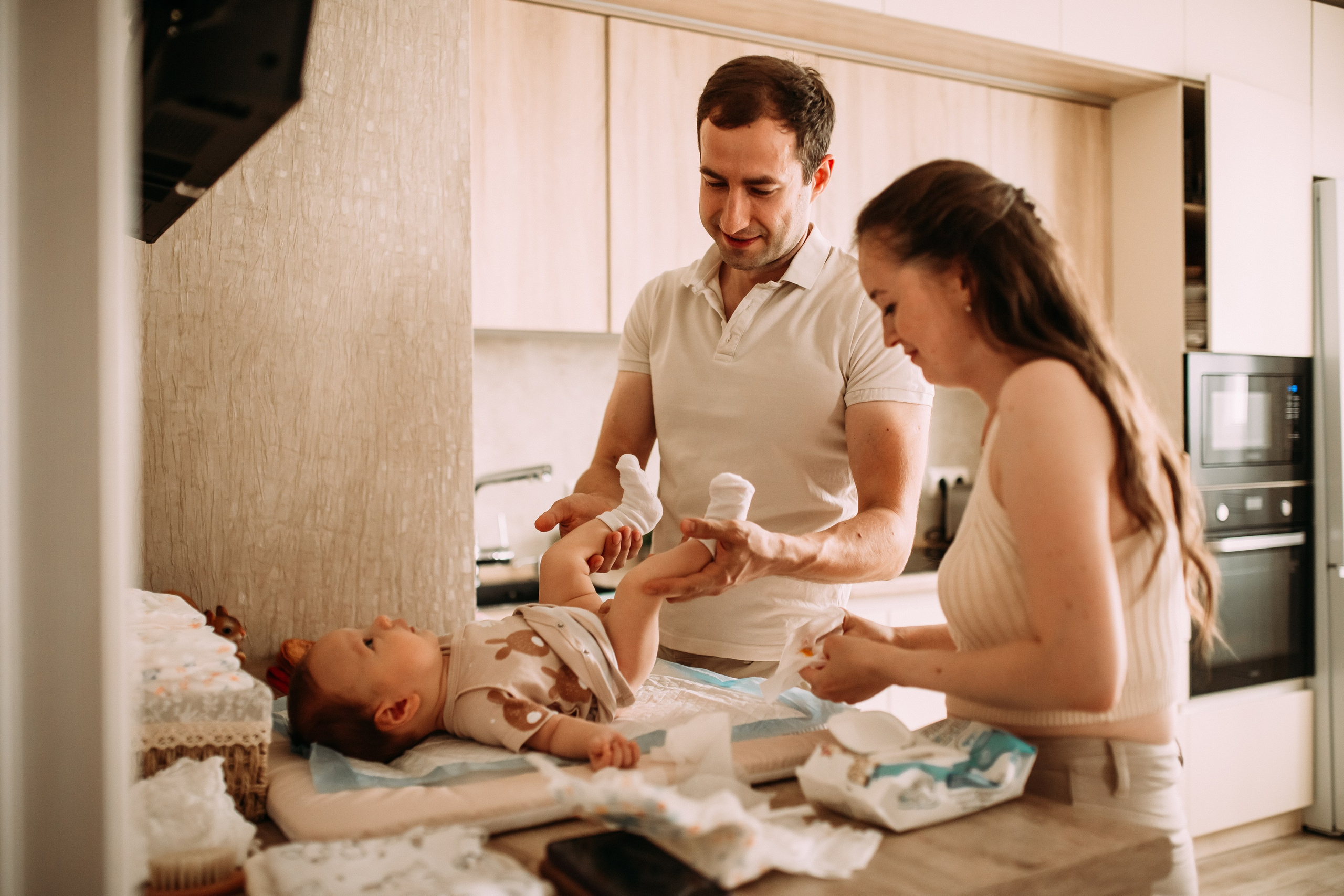 Дина, Рома и Вадим. Семейный и детский фотограф в Нижнем Новгороде Наумова Лидия