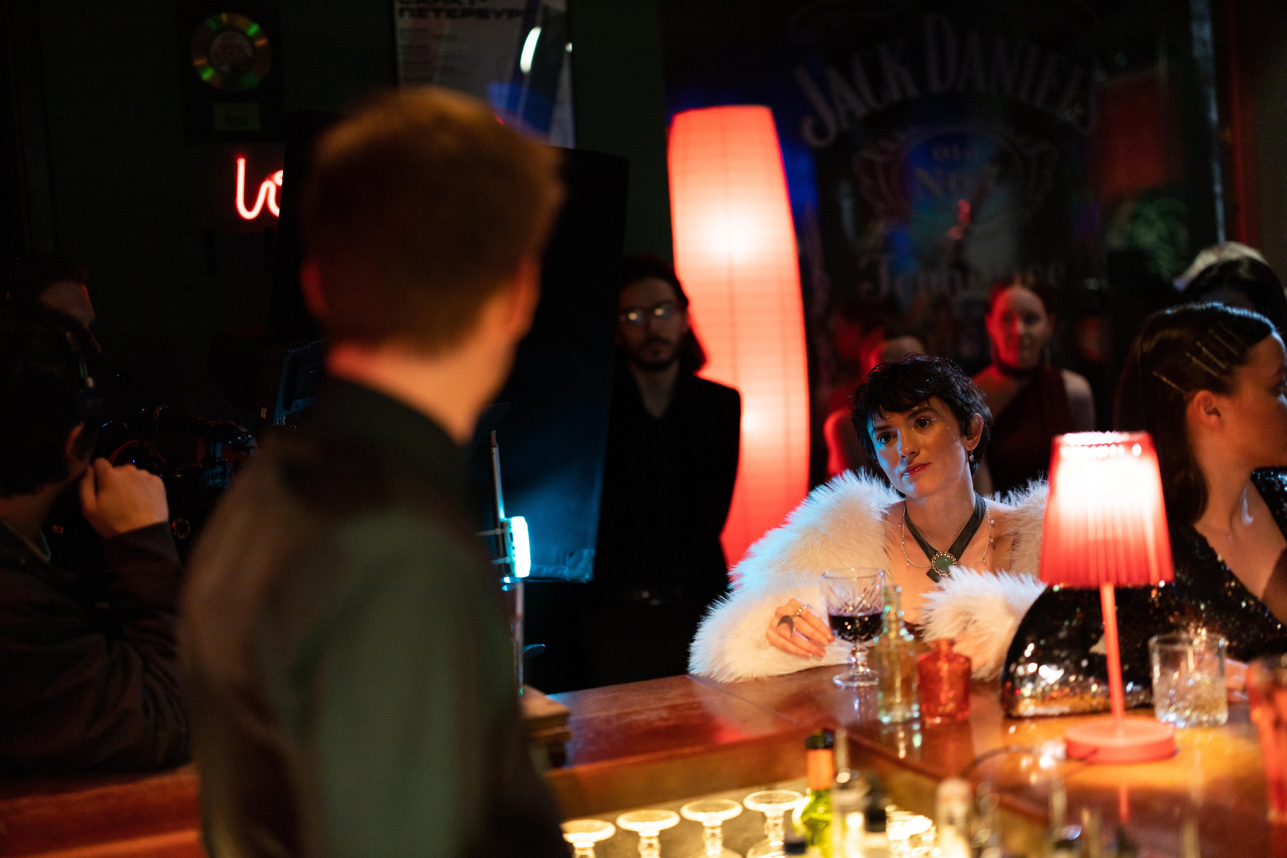 Film backstage. VICTORIA SHU