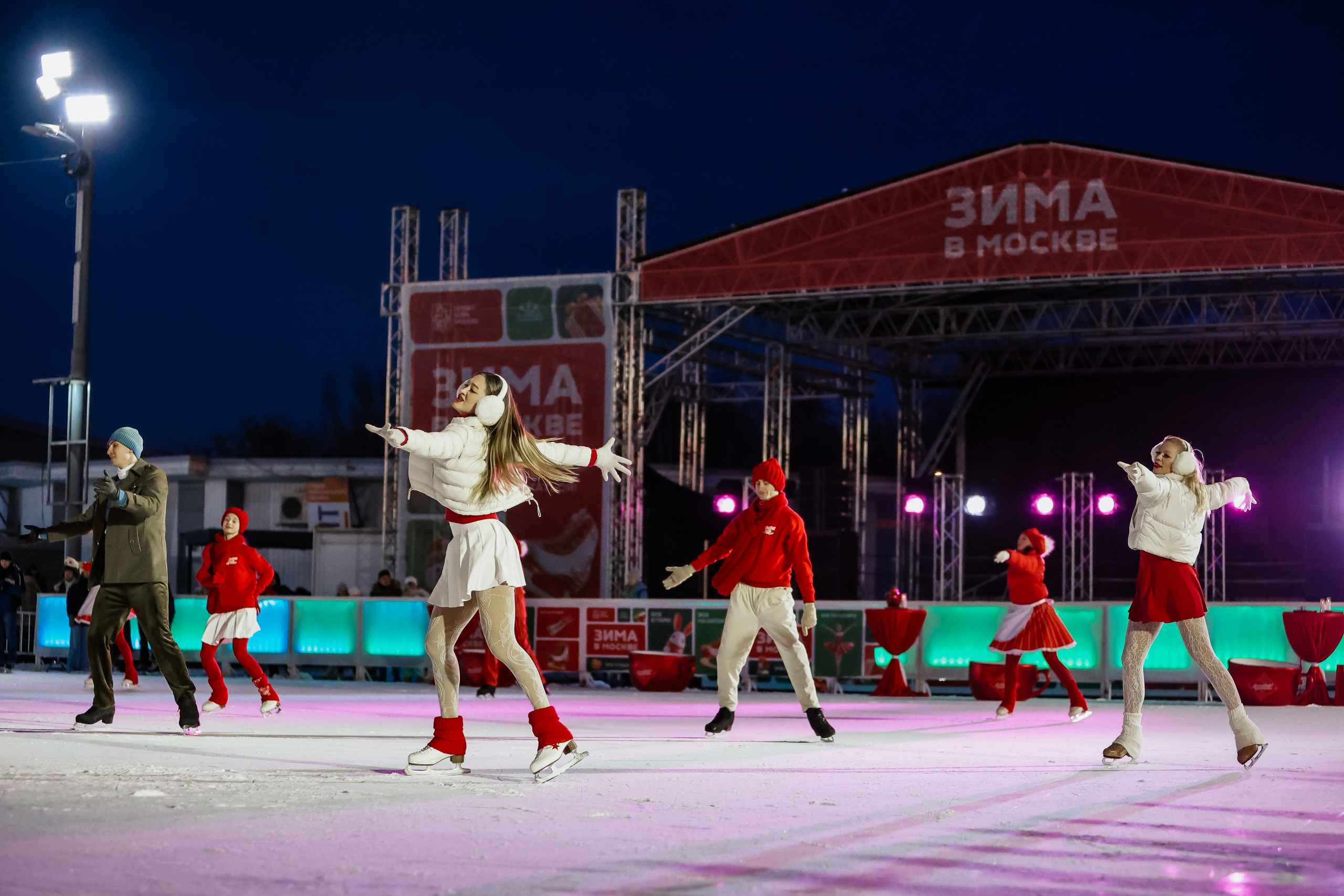 Ледовое шоу Сокольники Московское Чаепитие. Фотограф и видеограф Анна Домашенко