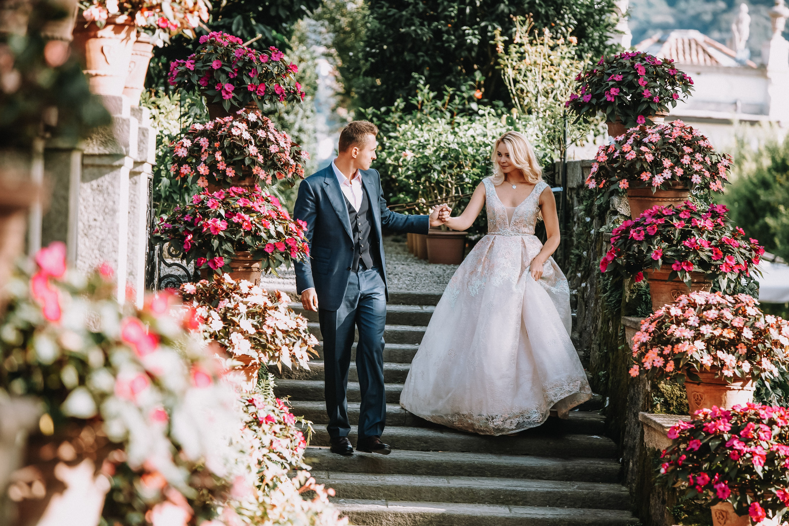 Свадьба в Италии (озеро Маджоре). Фотограф и видеограф Анна Домашенко