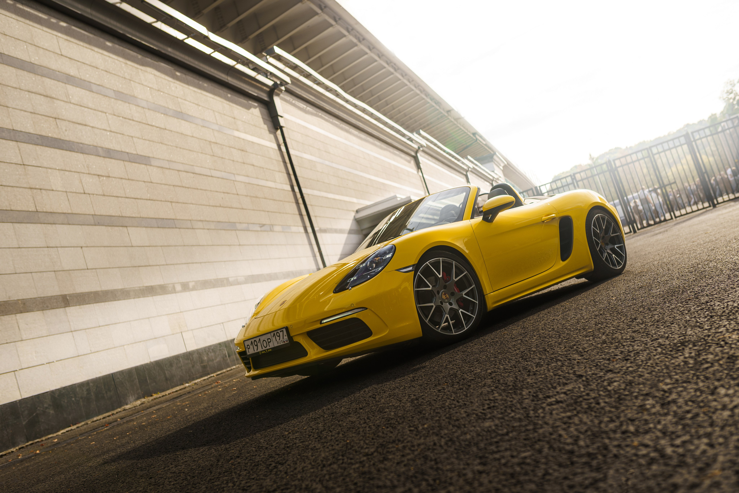 Porsche 718 Boxster S. Автомобильный фотограф в Москве | Базилев Александр