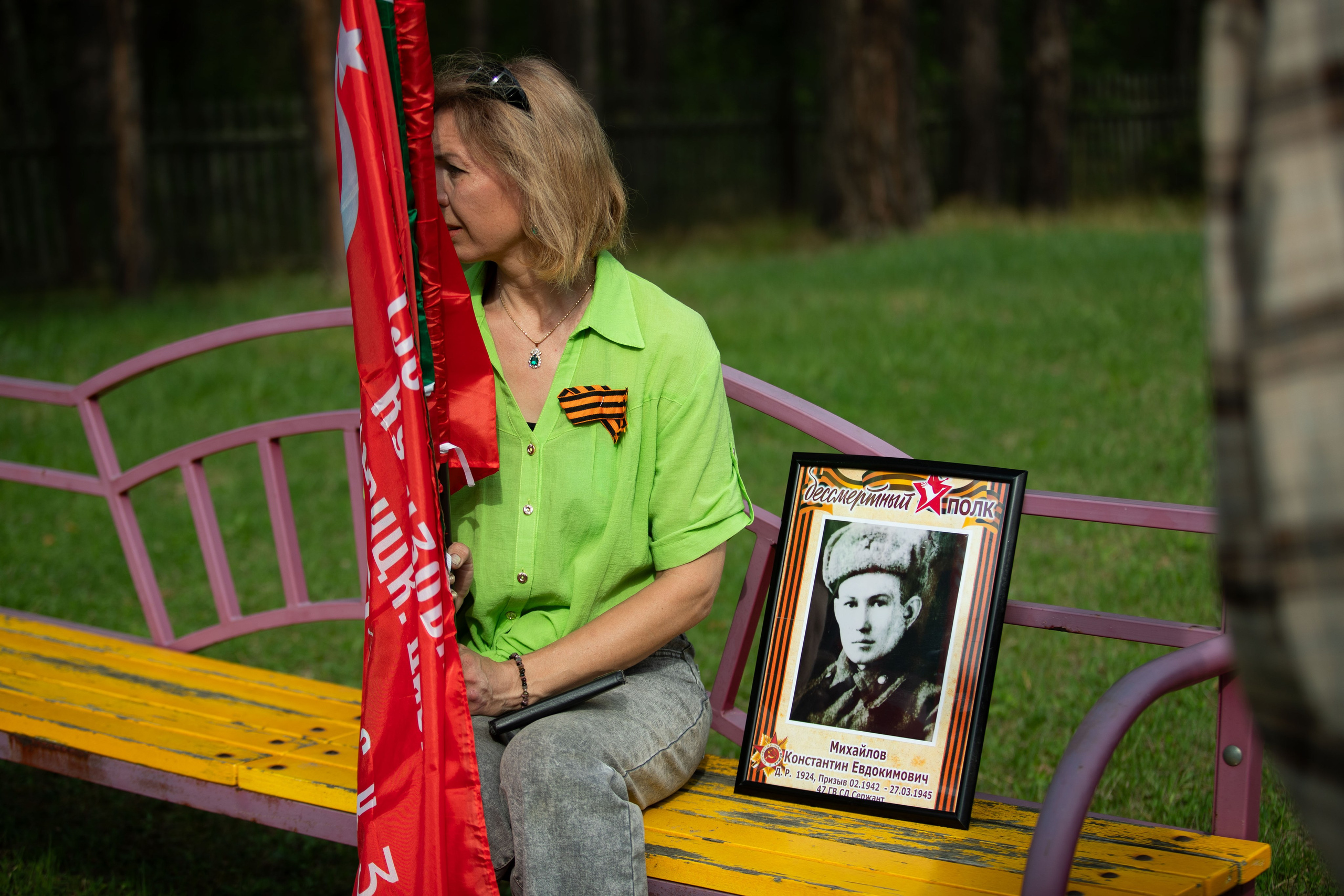 День Победы в селе