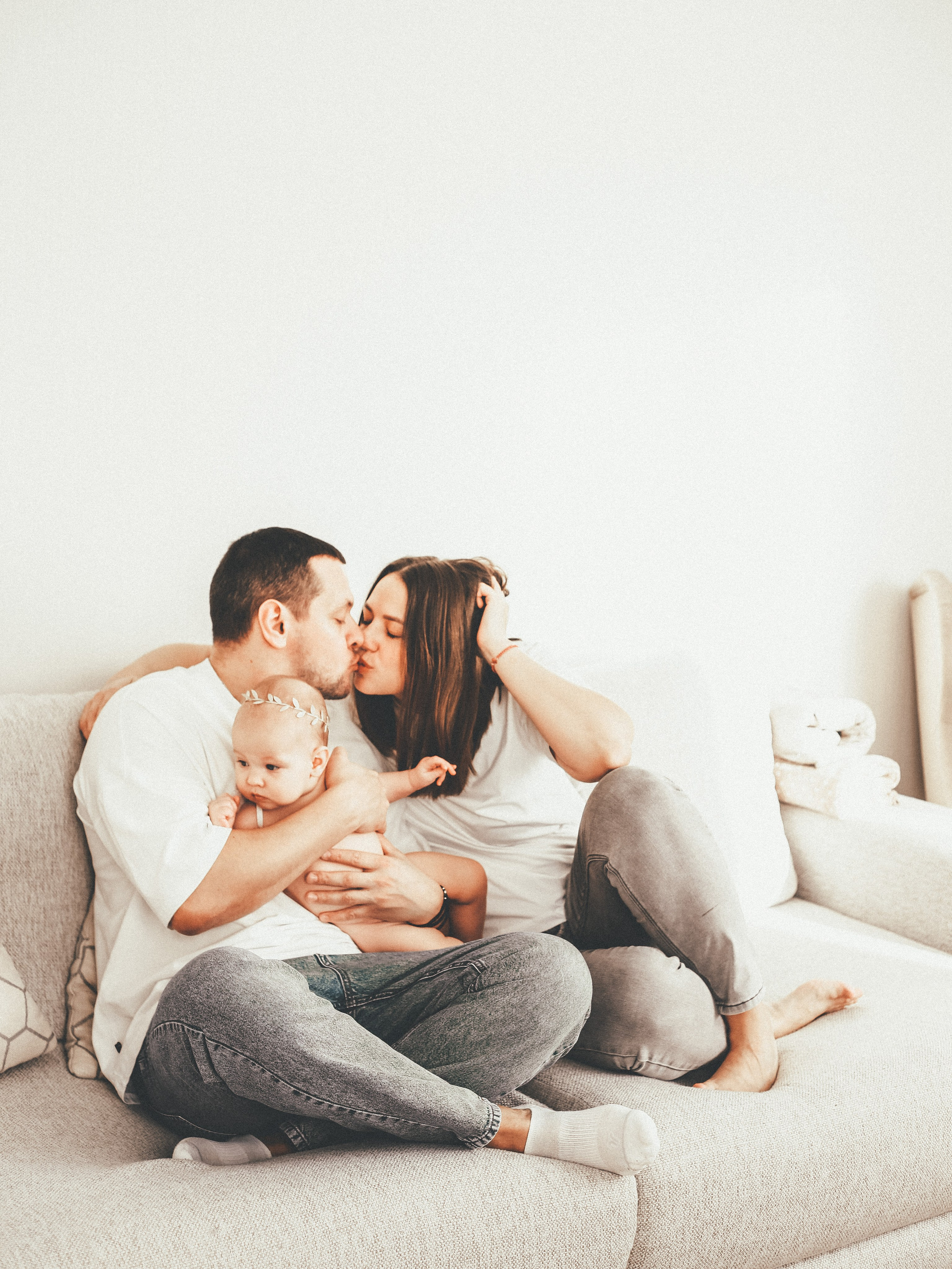 Илья, Таня и Ева. Семейный фотограф в Москве и МО Варвара Шаранова