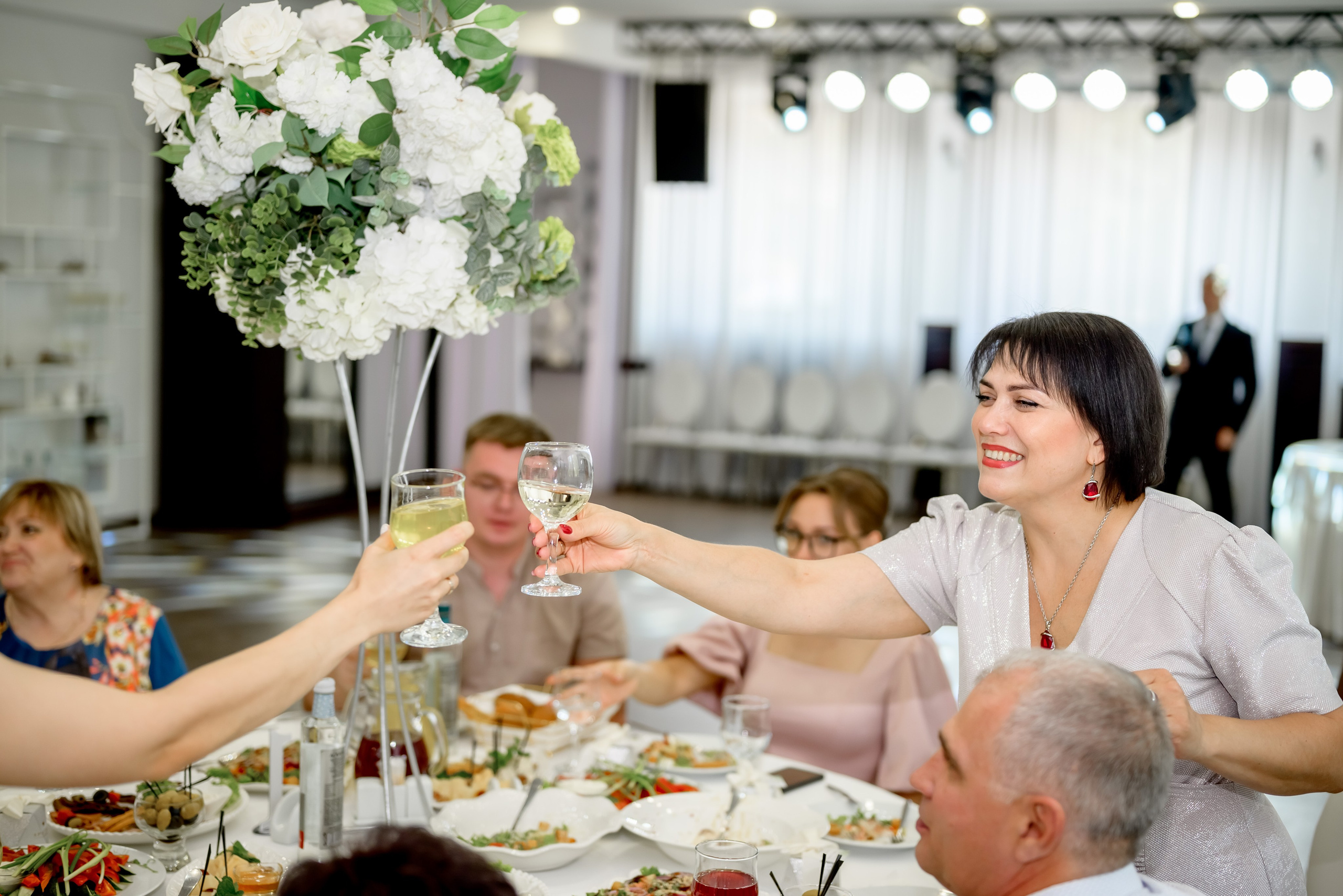 Банкетная часть. Юлия Басня семейный и свадебный фотограф в Донецке