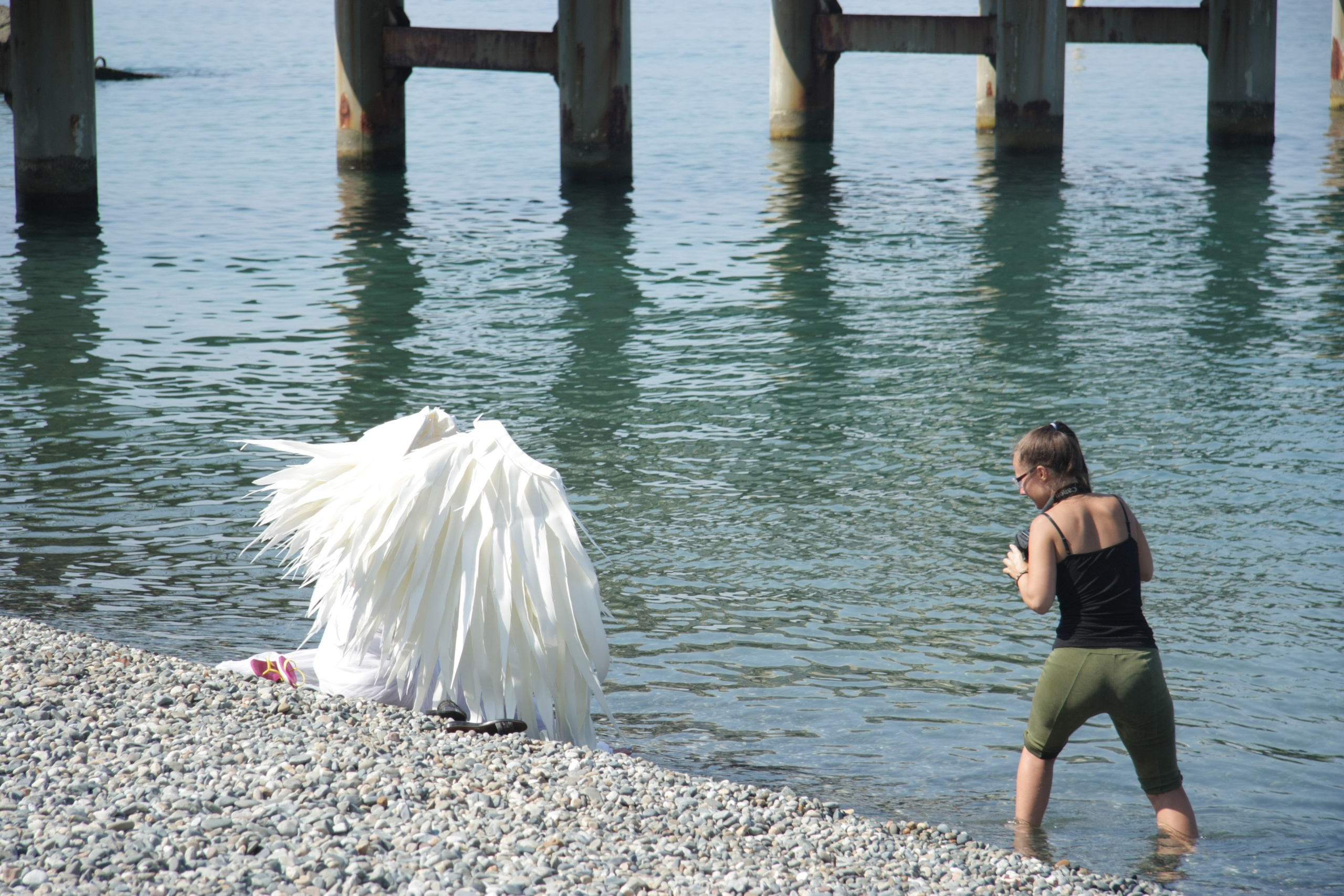 Первый бэкстейдж. Июль 2020. Фотограф Роман Адлер