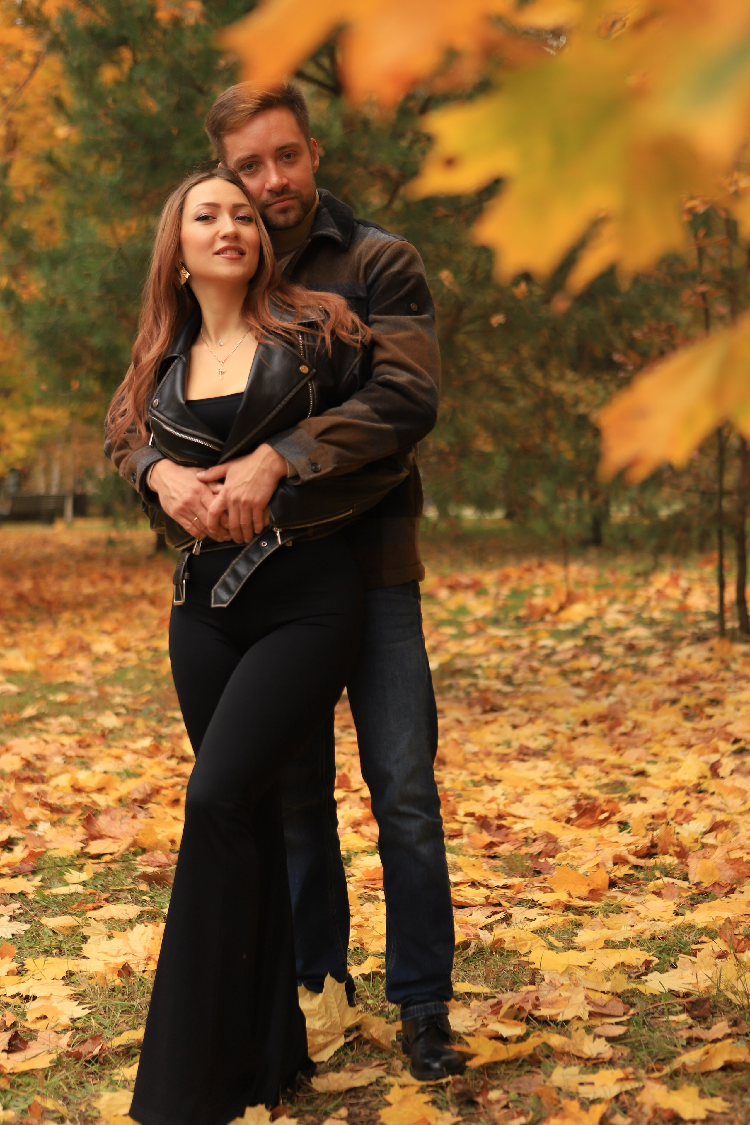 Осенняя прогулка. Фотограф в Москве Елена Дроботя