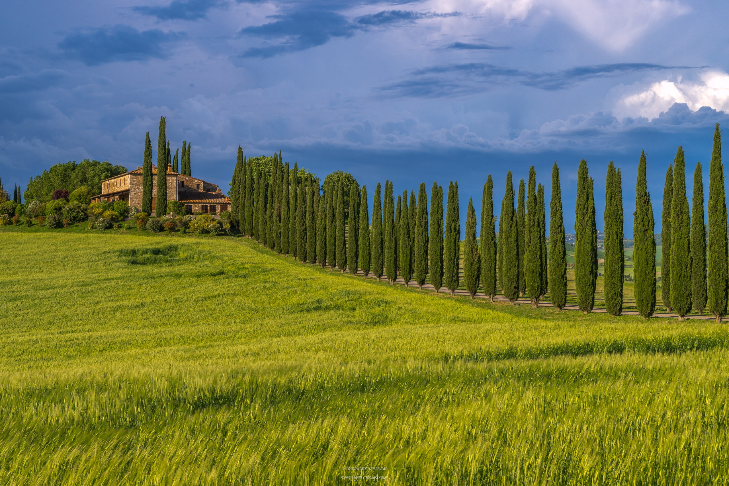 Долина Валь д’Орча-сердце Тосканы. Авторские стильные фотокартины