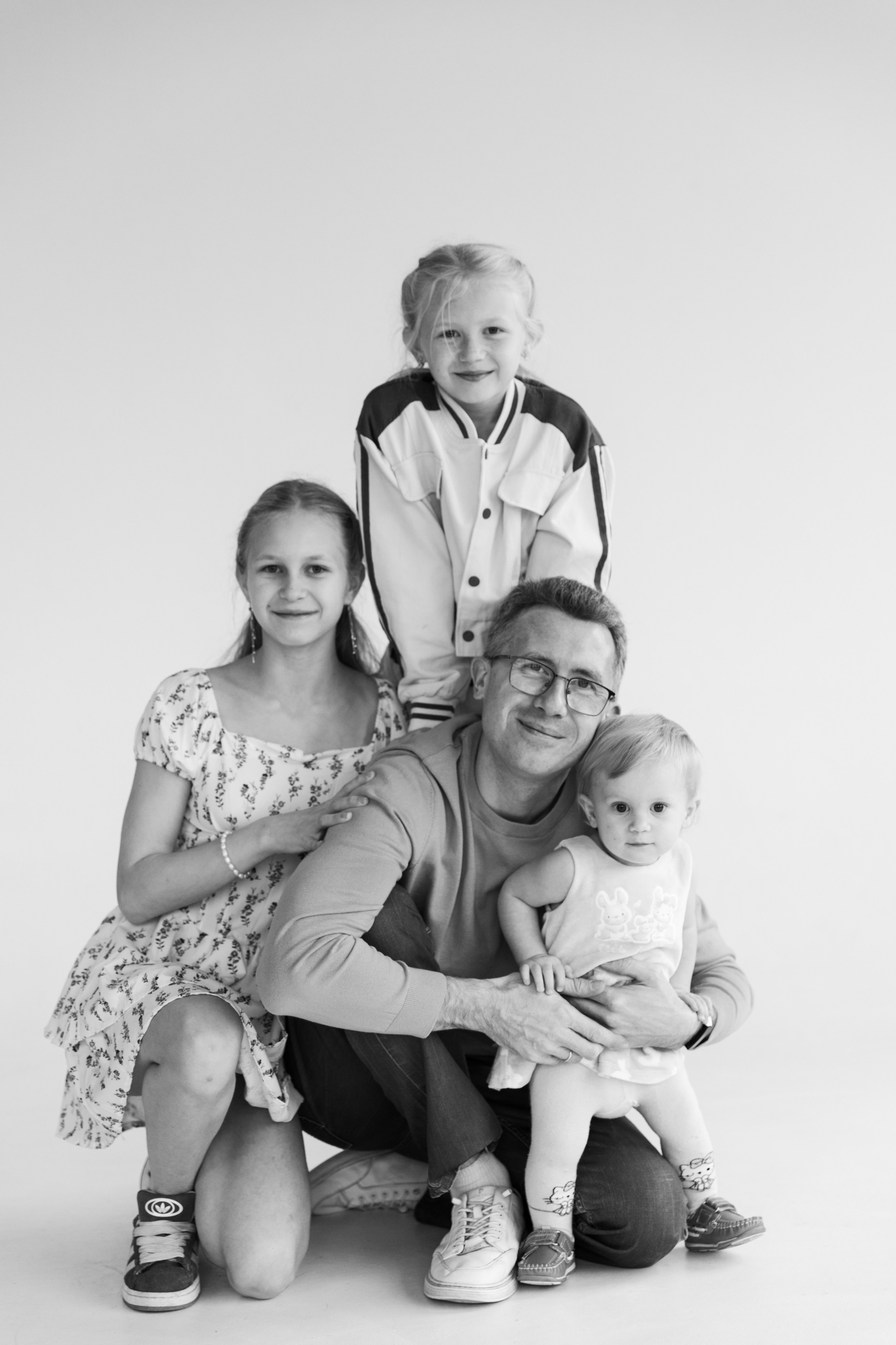 Дружная семья. Фотограф Москва и МО Анастасия Пясковская