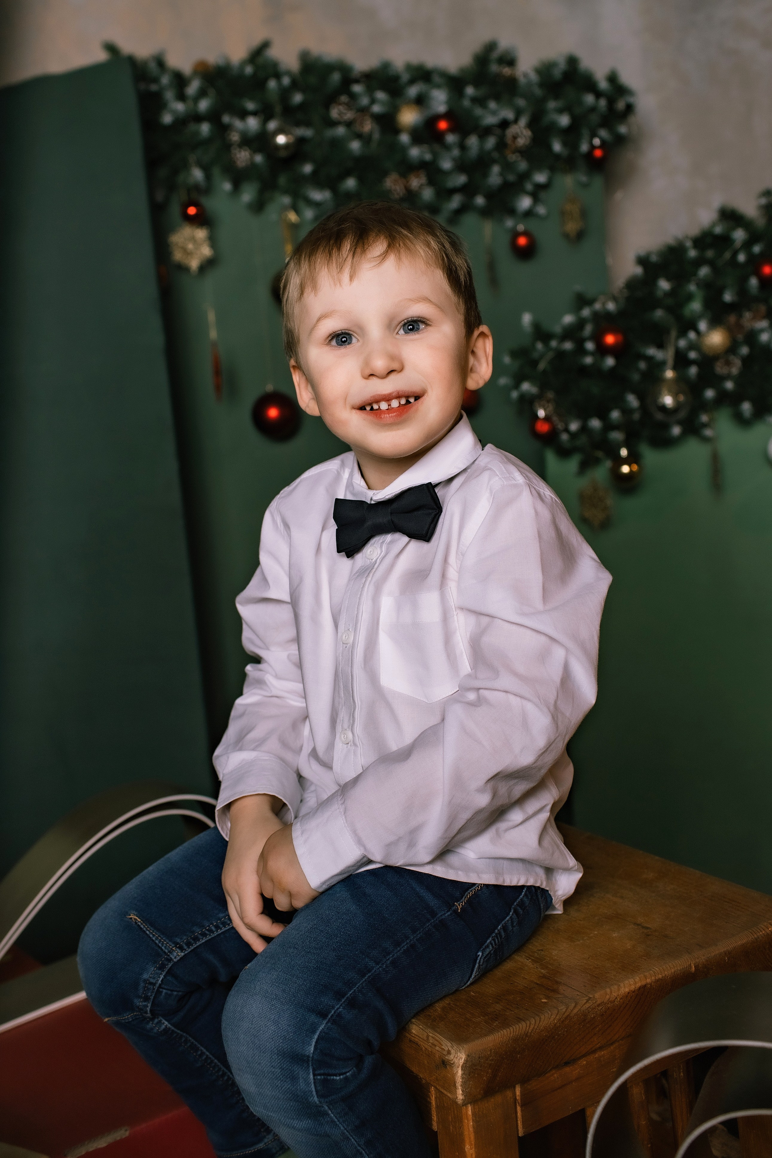 Студия Культура. Семейная новогодняя съемка. Фотограф Софья Васильковская