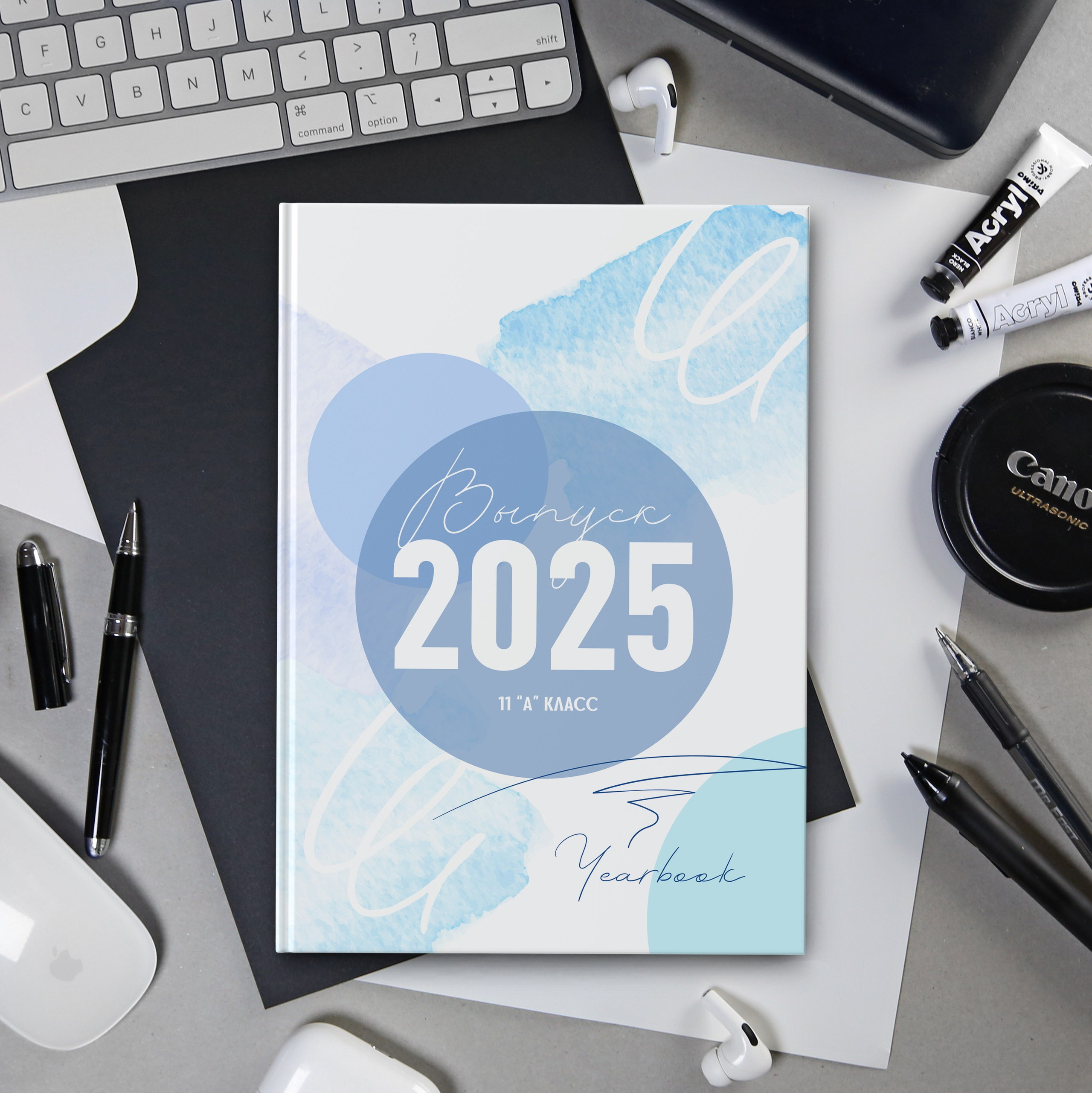 Watercolor макет книги старш школа. Николаева Виктория ваш фотограф в детский сад и школу