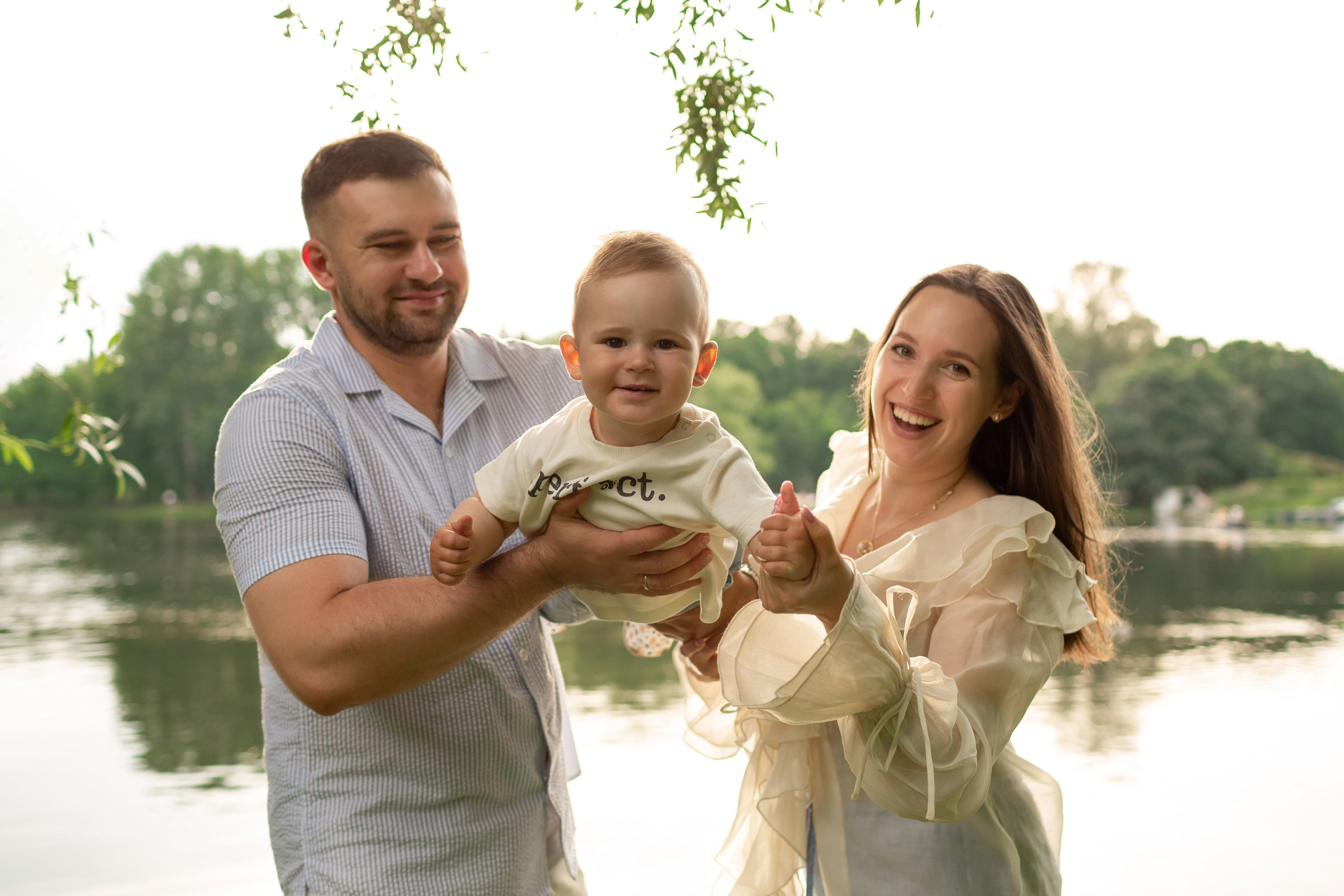 Семейная фотопрогулка в парке. Свадебный фотограф Кирилл Белый