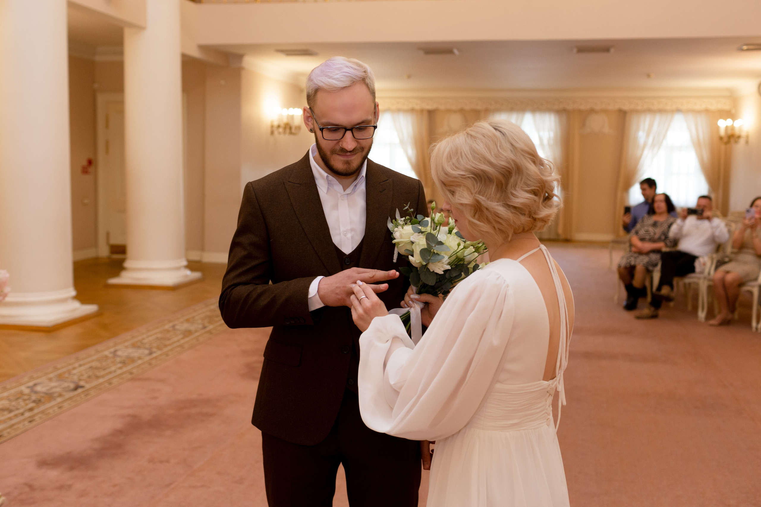 Свадебная фотосессия в Пушкине. Свадебный фотограф Кирилл Белый