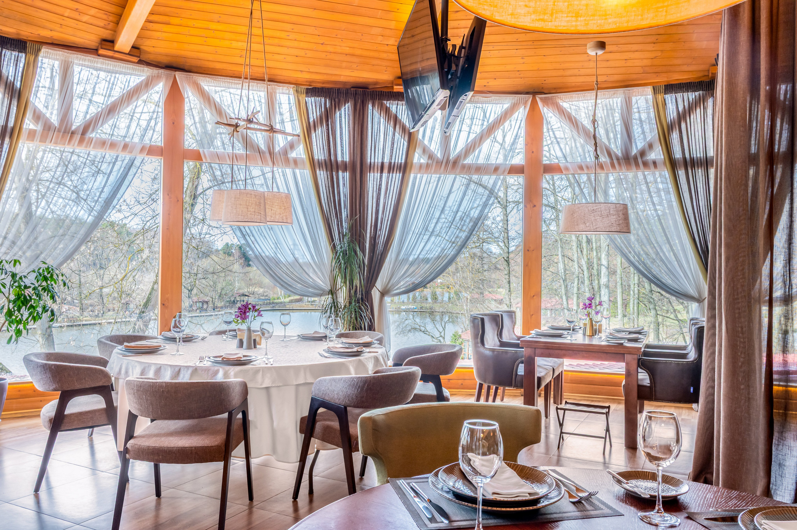 Ресторан «ЗаВидное». Интерьерный Фотограф Москва Криста FLY Труфанова