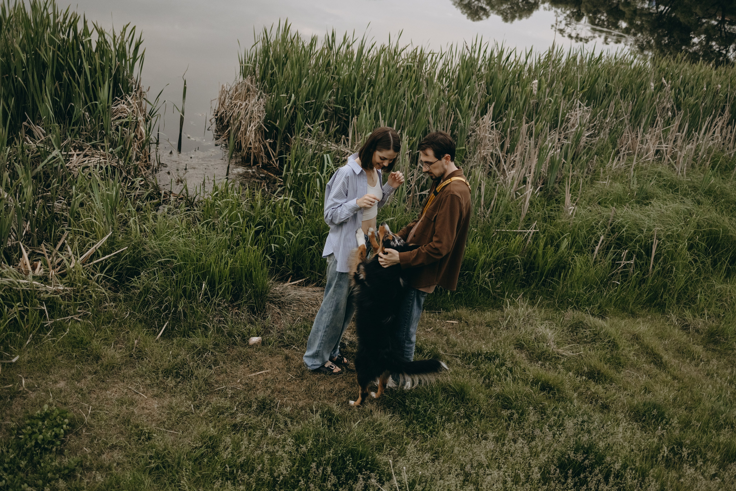 Настя, Никита и их Гром и Мяу. Фотограф — Анималист | Санкт-Петербург