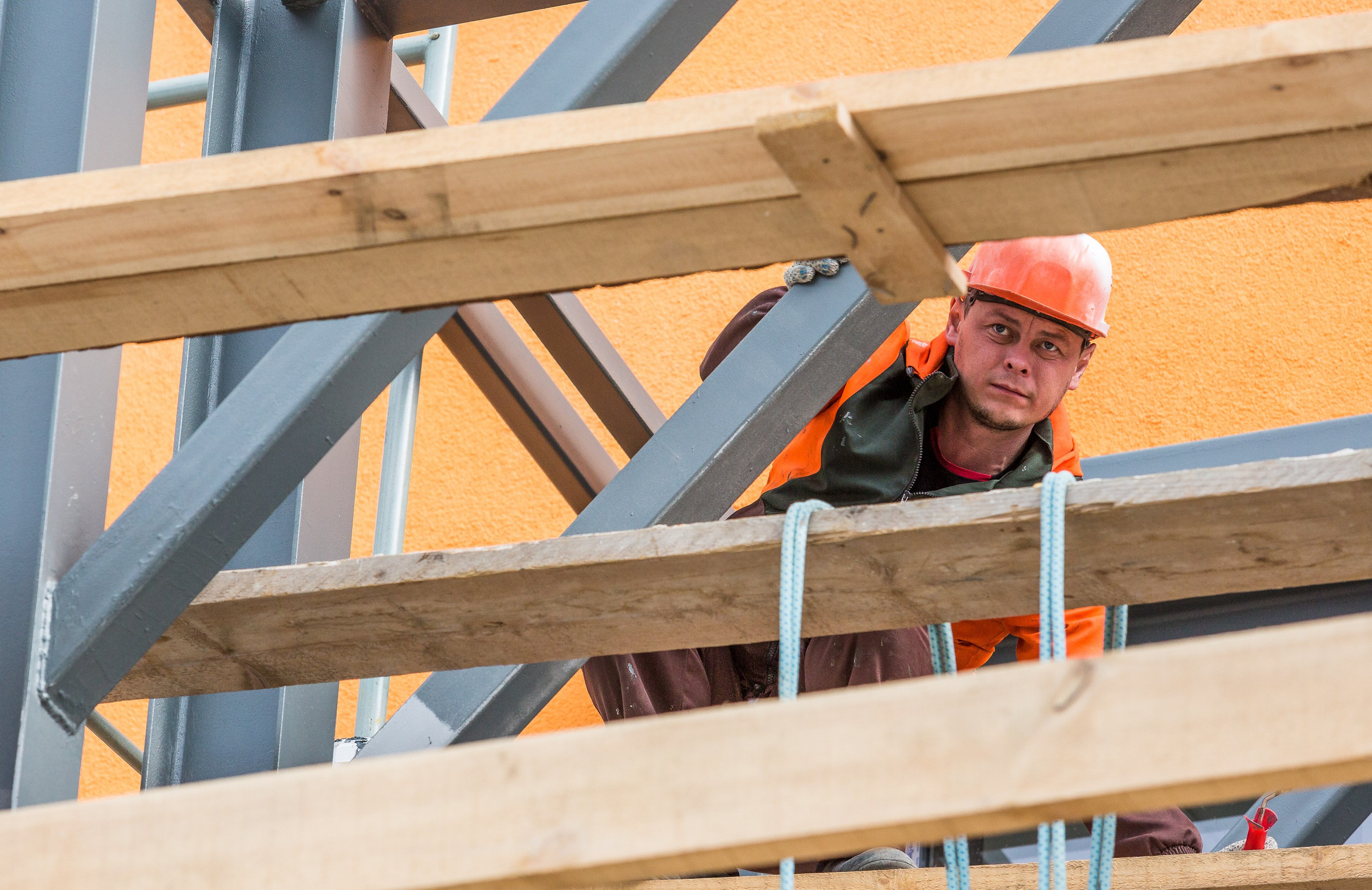 Строительство. Фотограф Алексей Зарецкий